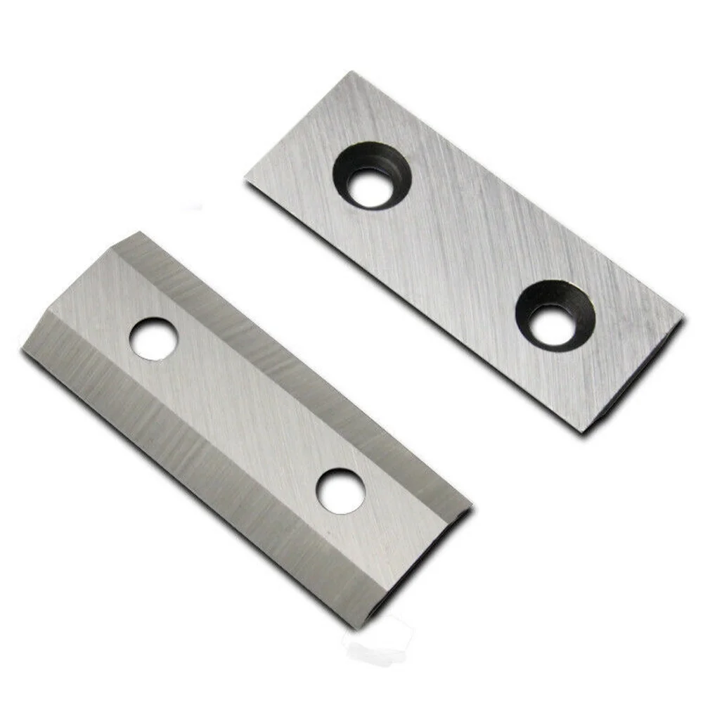 ALLTIMES 2PCS Garden Shredder Chipper Blades Cutter for Screwfix Titan TTB3535HR 2500W for M6 Countersunk Screw Cut Blades Tools Accessories