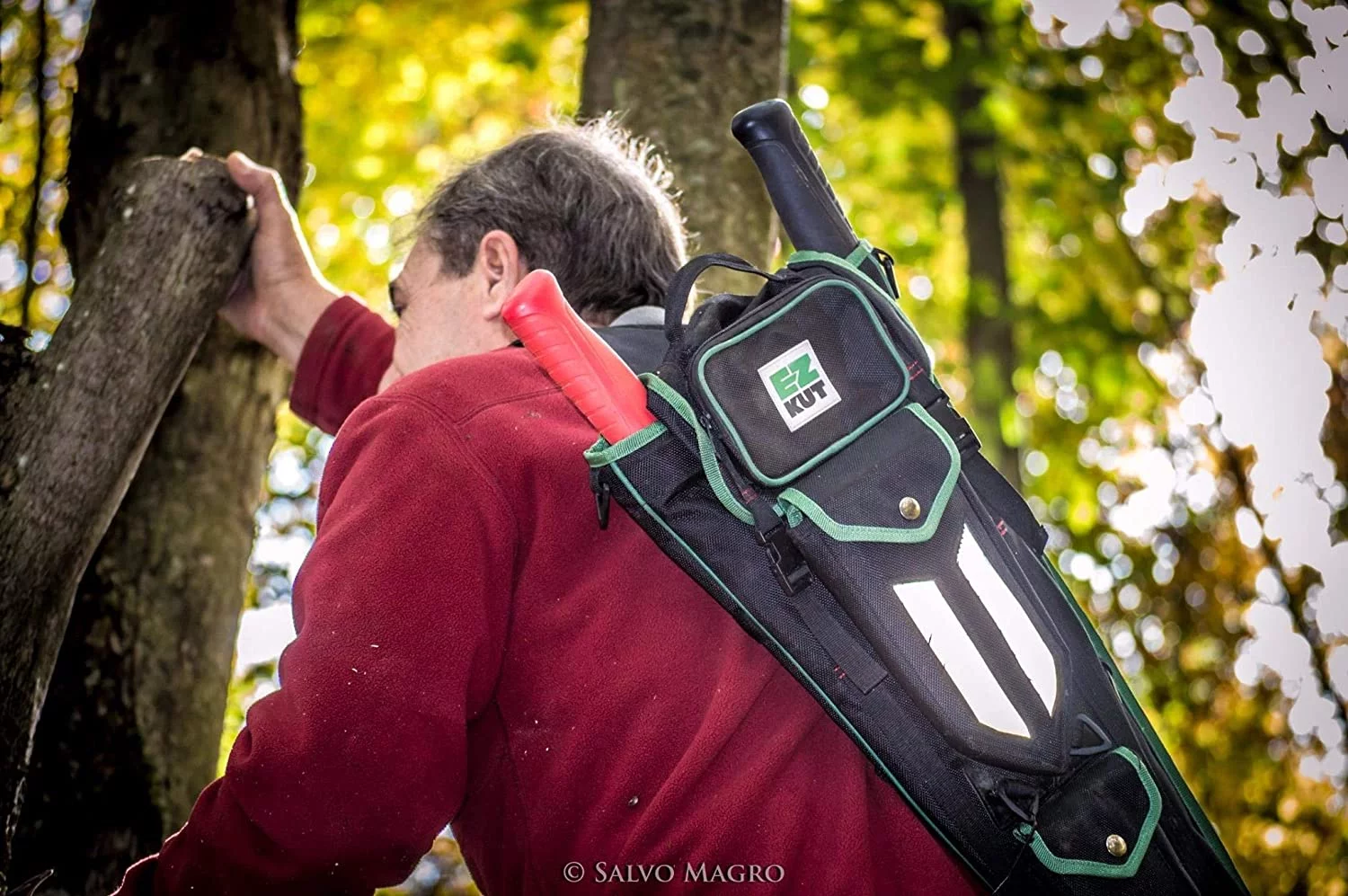 EZ Kut Sling Pak Lopper Sheath - World’s First Sling Pak All-in-one Garden Tool Set Bag Loppers, Pruner, Wow Saw & Other Gardening Tools - Heavy Duty Tool Organizers - Garden Tool Organizer