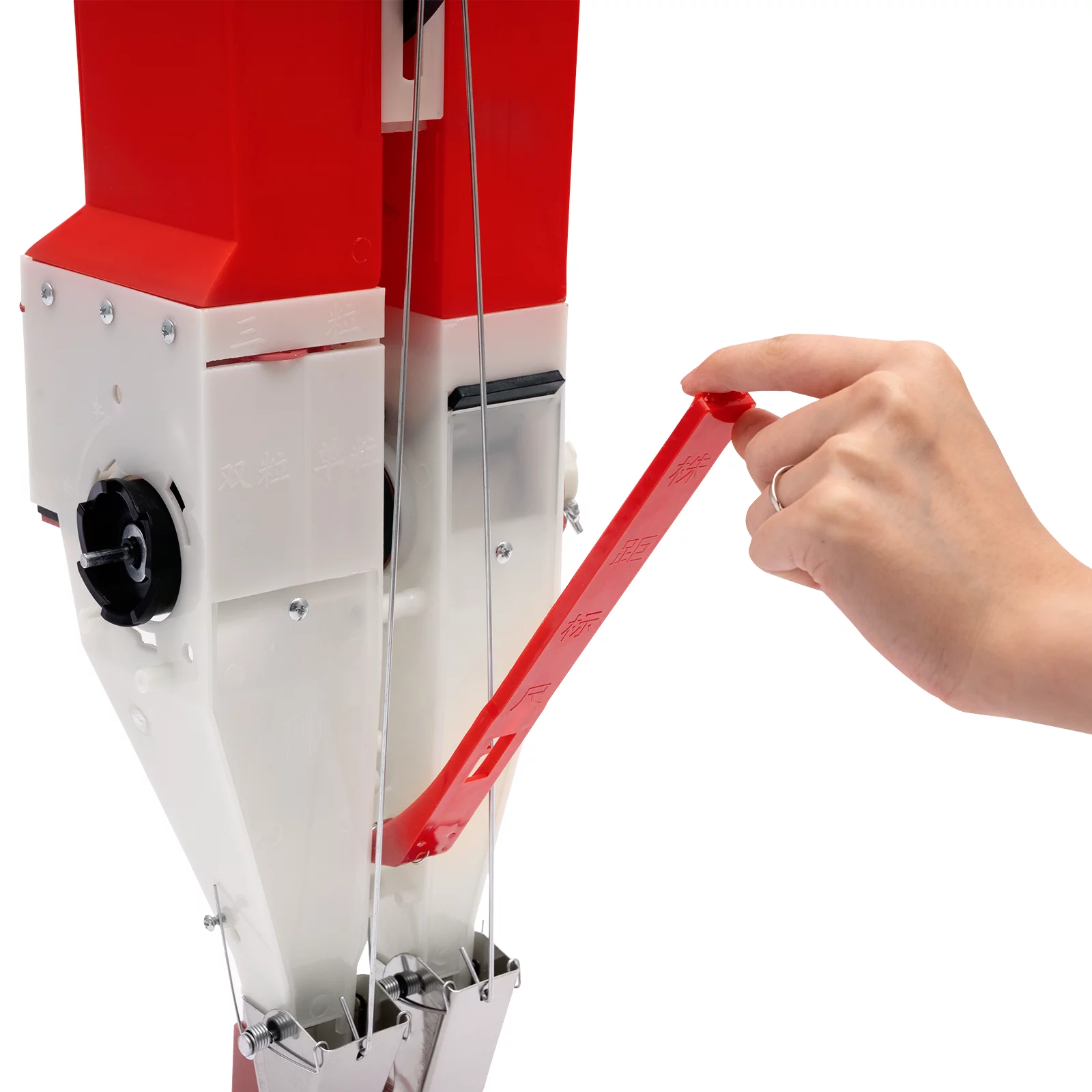 Adjustable Manual Fertilizer Garden Vegetable Planter Seeder Handheld 2.7kg