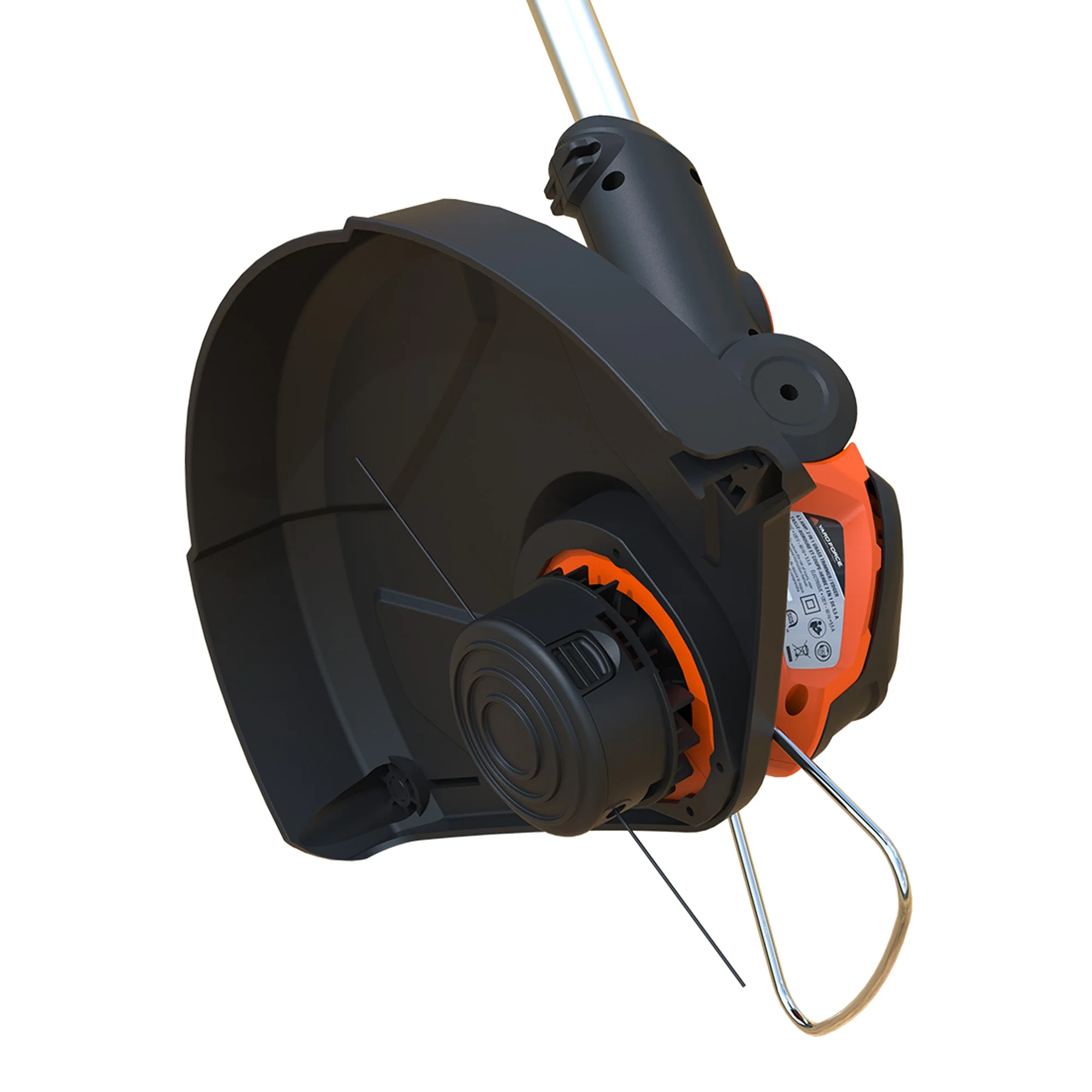 Yard Force 15 in. String Trimmer 5.5 Amp Corded Electric Dual-Line 2-in-1 Weed Wacker + Edger