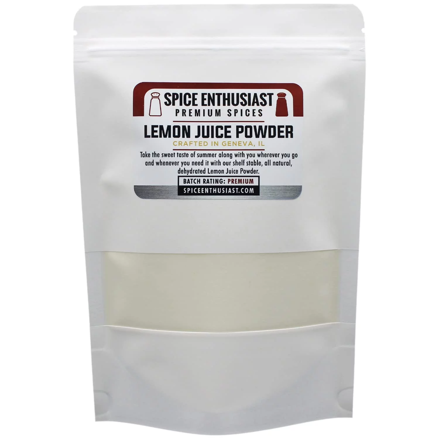 Spice Enthusiast Lemon Juice Powder - 8 Oz