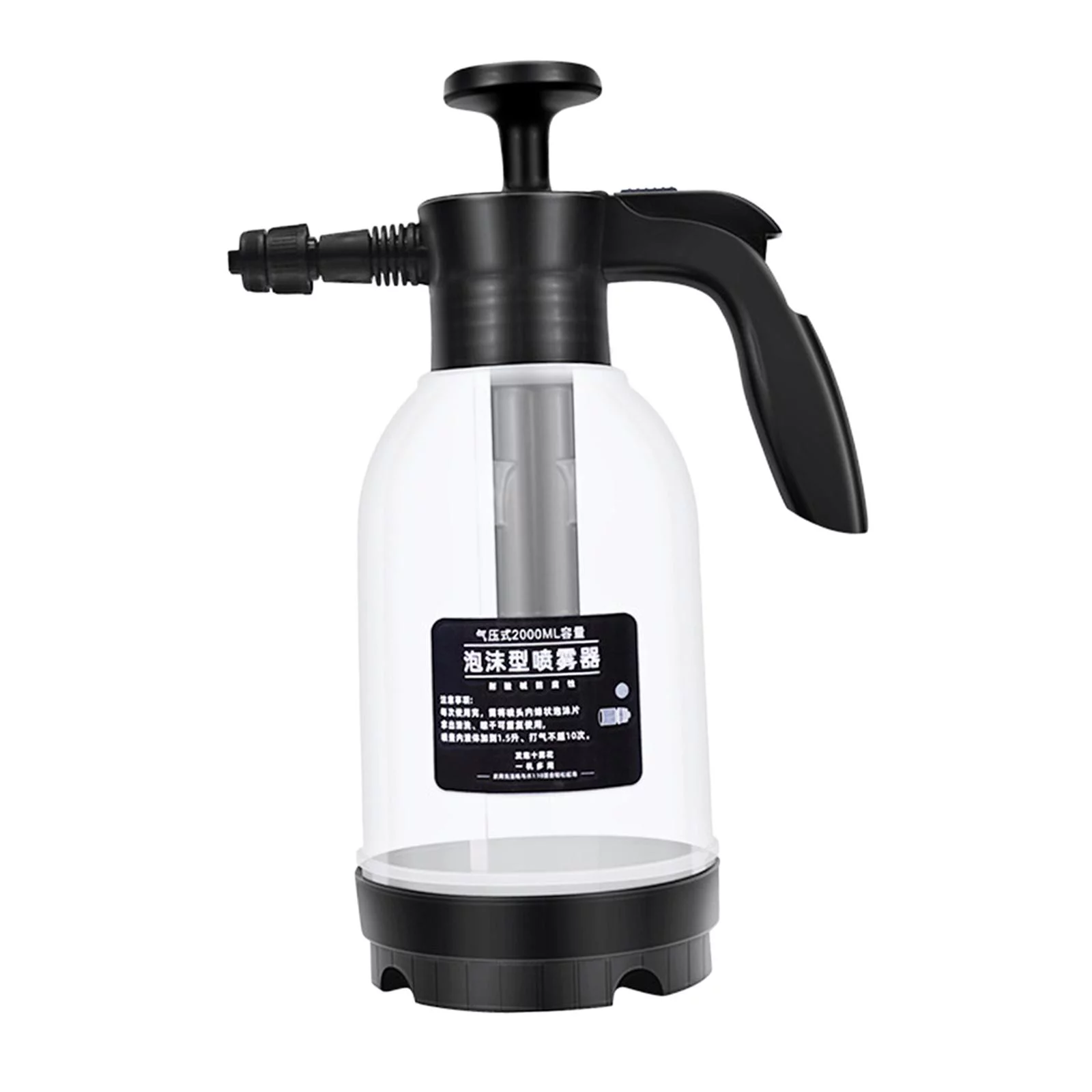 .0L Car Wash Pump Manual Foaming Sprayer Easy ,Perfectly for DIY Enthusiasts Fatigue-Relieving Essential Household Tools