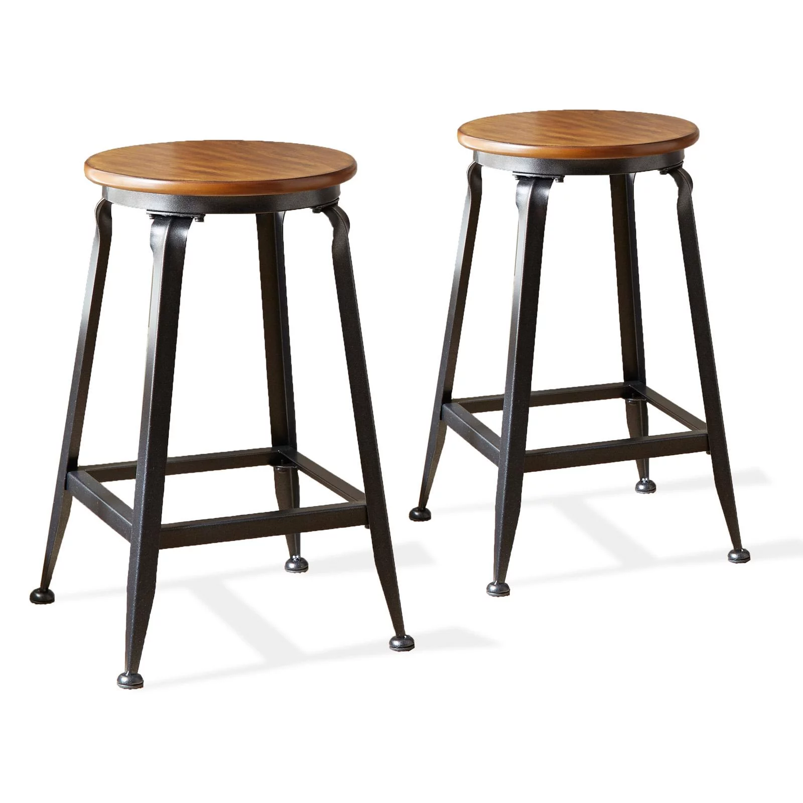 Adele Burnished Brown 5-Piece Counter Height Dining Set