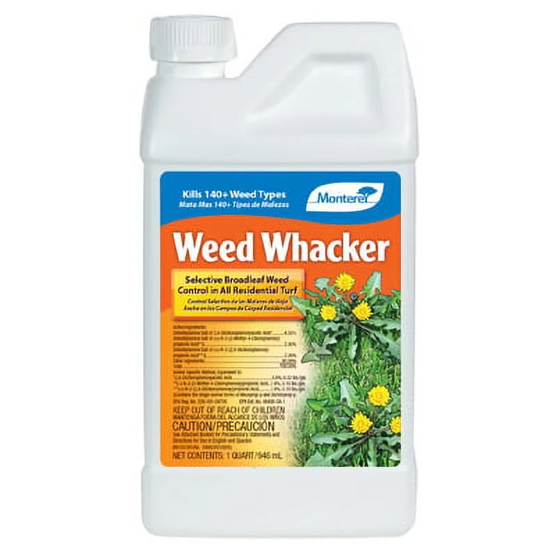 QT Concentrate Weed Wacker Economical 3 Way Herbicide For Use On Co, Each