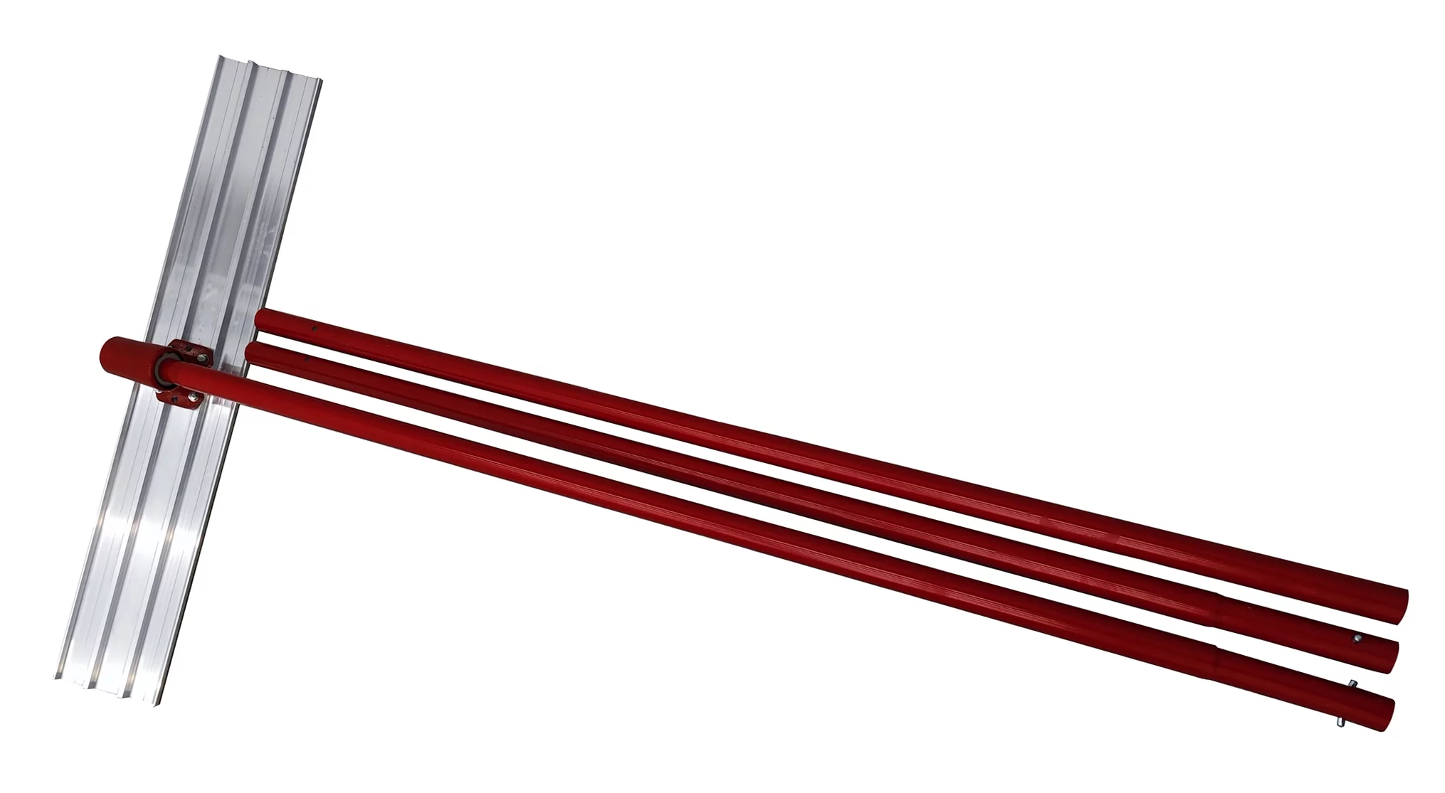 INTBUYING Concrete Trowel Finishing Cement Pavement Push Pull Tools Smooth Finish Trowel Stainless Steel 47.2Inch