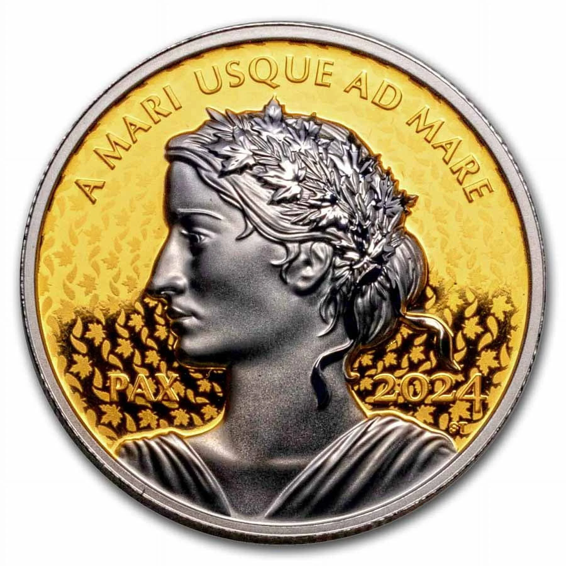 2024 Canada 1 oz Gold .99999 $200 Peace Dollar Proof (UHR)