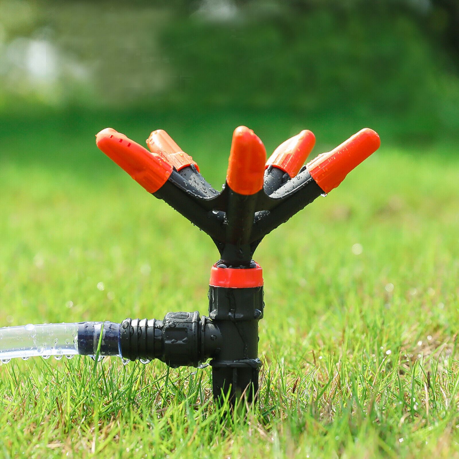 Lawn Garden Water Sprinklers Rotate Spray Sprinkler Automatic 360 Degree Rotating