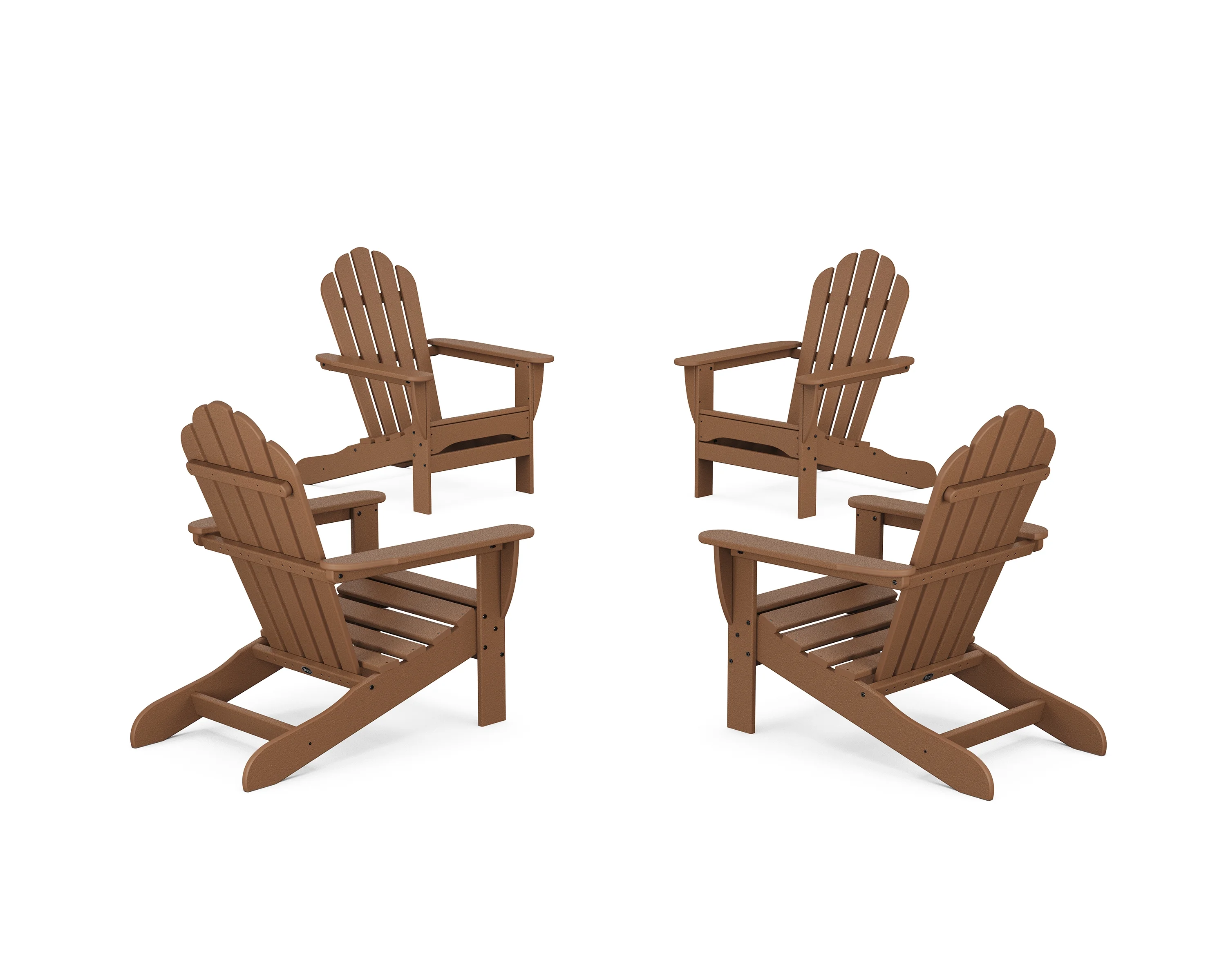 Trex® Outdoor Furniture™ 4-Piece Monterey Bay Adirondack Chair Conversation Set in Tree House