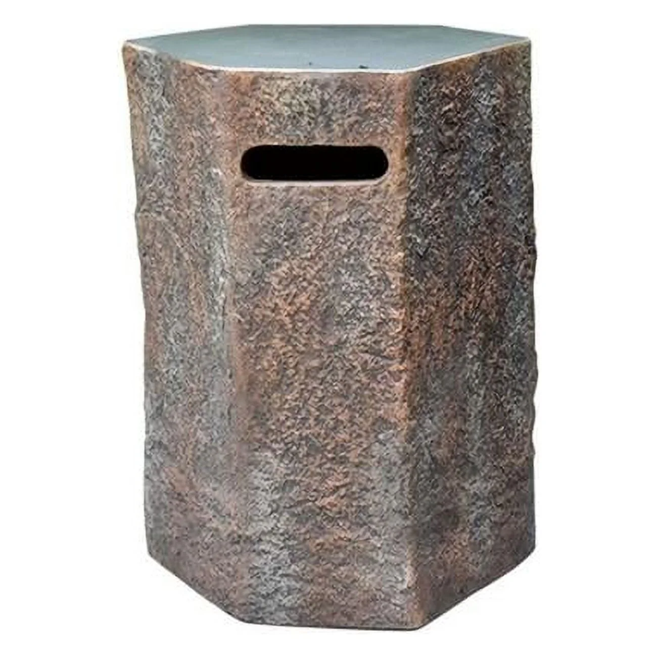 Gray Tank Cover For Lunar Bowl, Granville, Manhattan, Metrpolis Fire Table Stool, Sit Chair