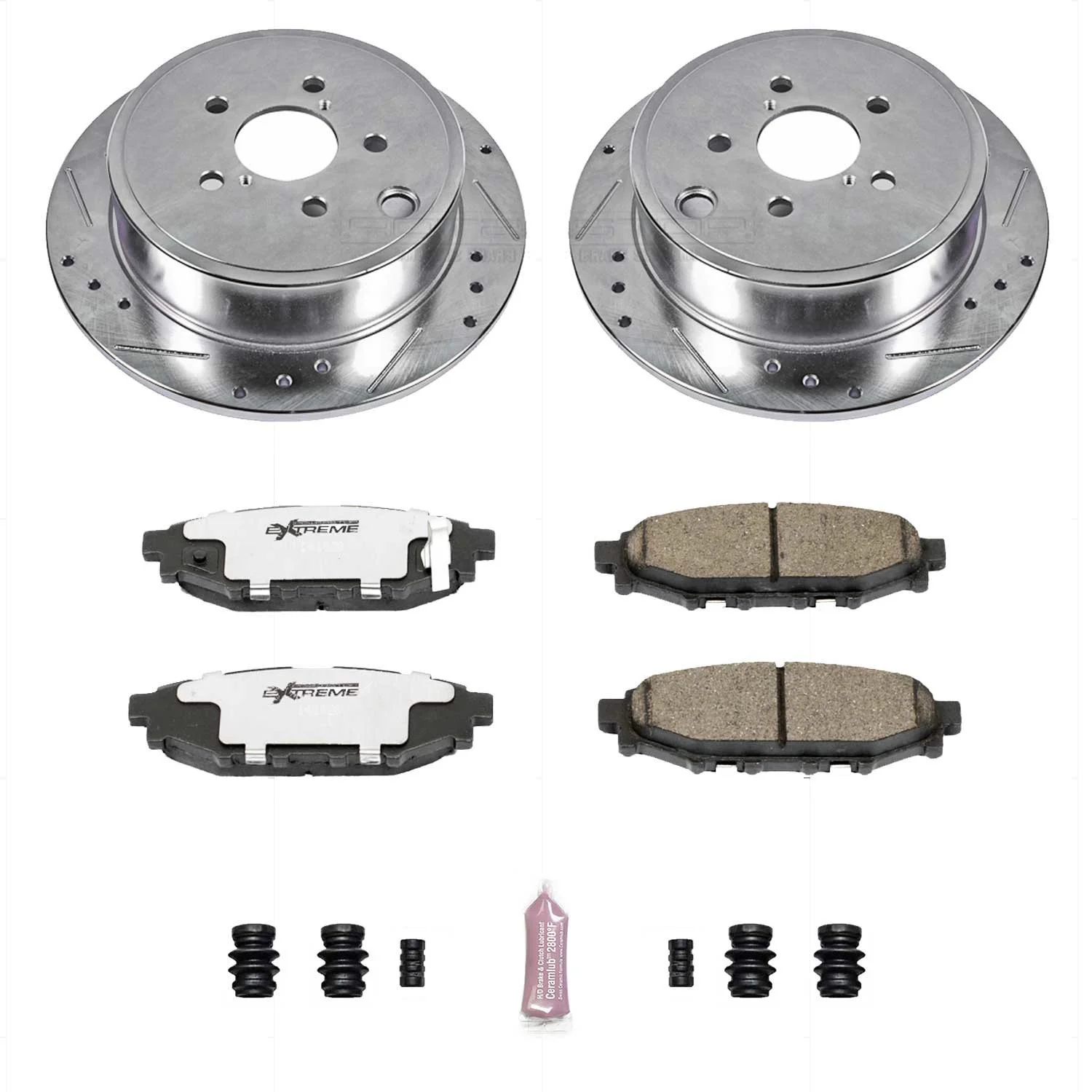 Power Stop Rear Z26 Street Warrior Brake Kit K4631-26