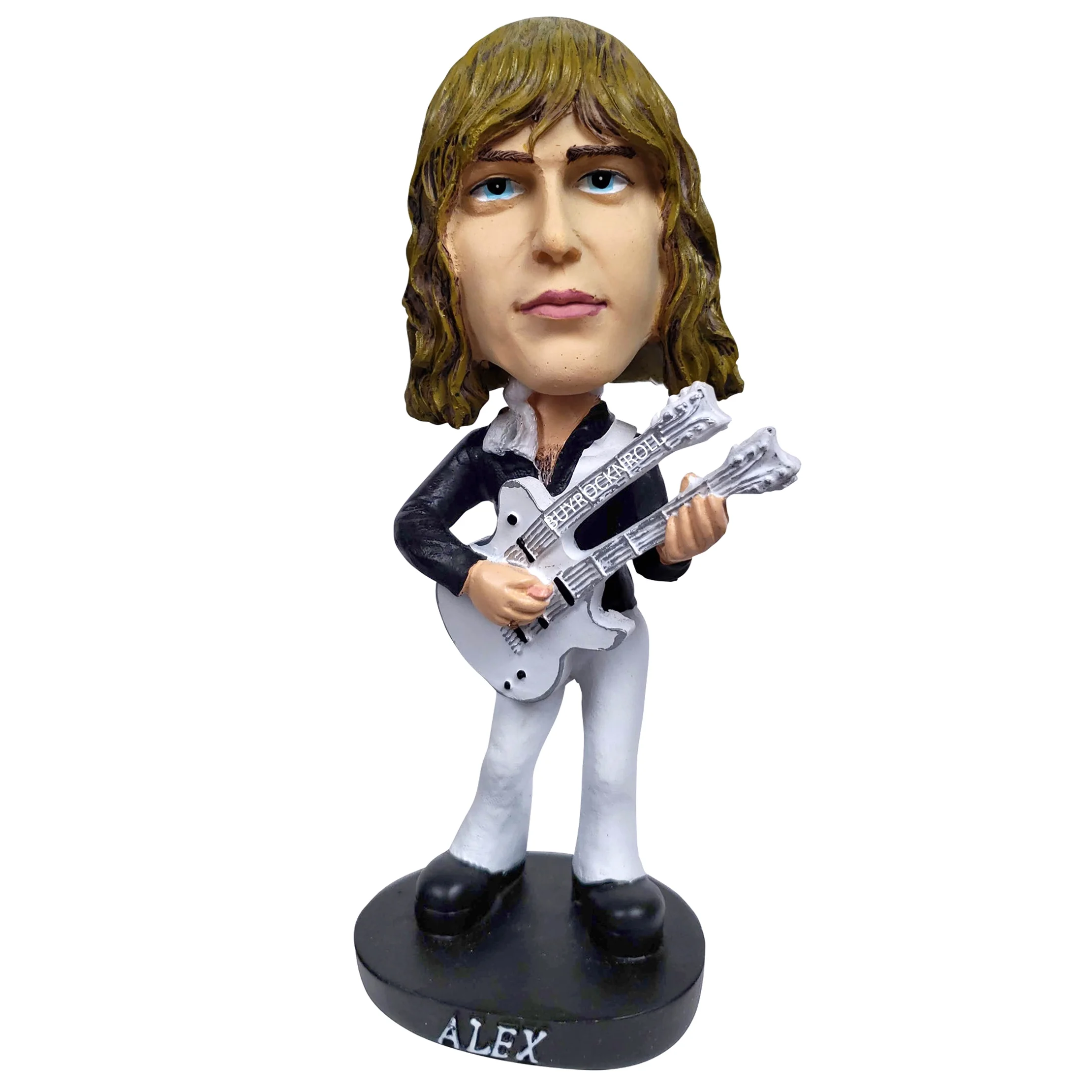 RUSH 2014 Collectible Anthem Geddy Alex Neil Kimonos Bobblehead-Nonperfect Box