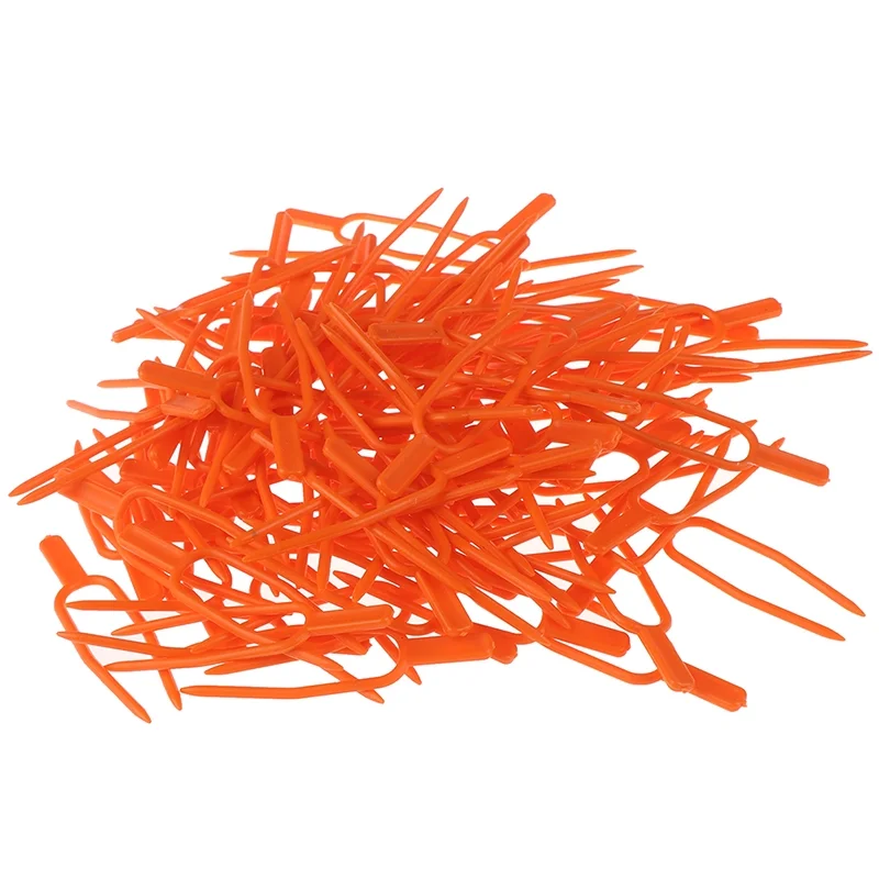 100pc Useful Garden tools Plastic Quality Plant Clips Stolons fixing fastening