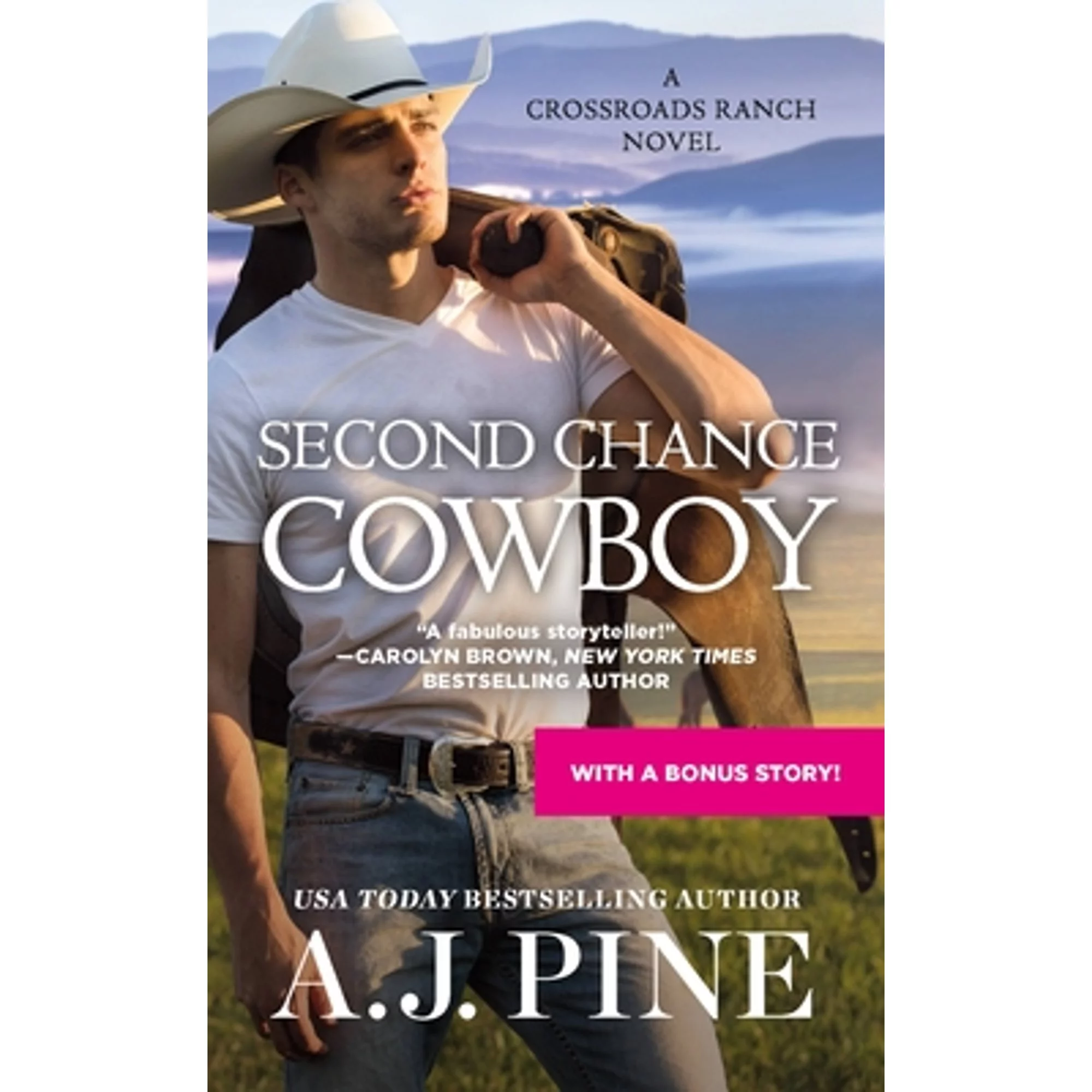 Pre-Owned Second Chance Cowboy (Paperback 9781538723883) by A J Pine
