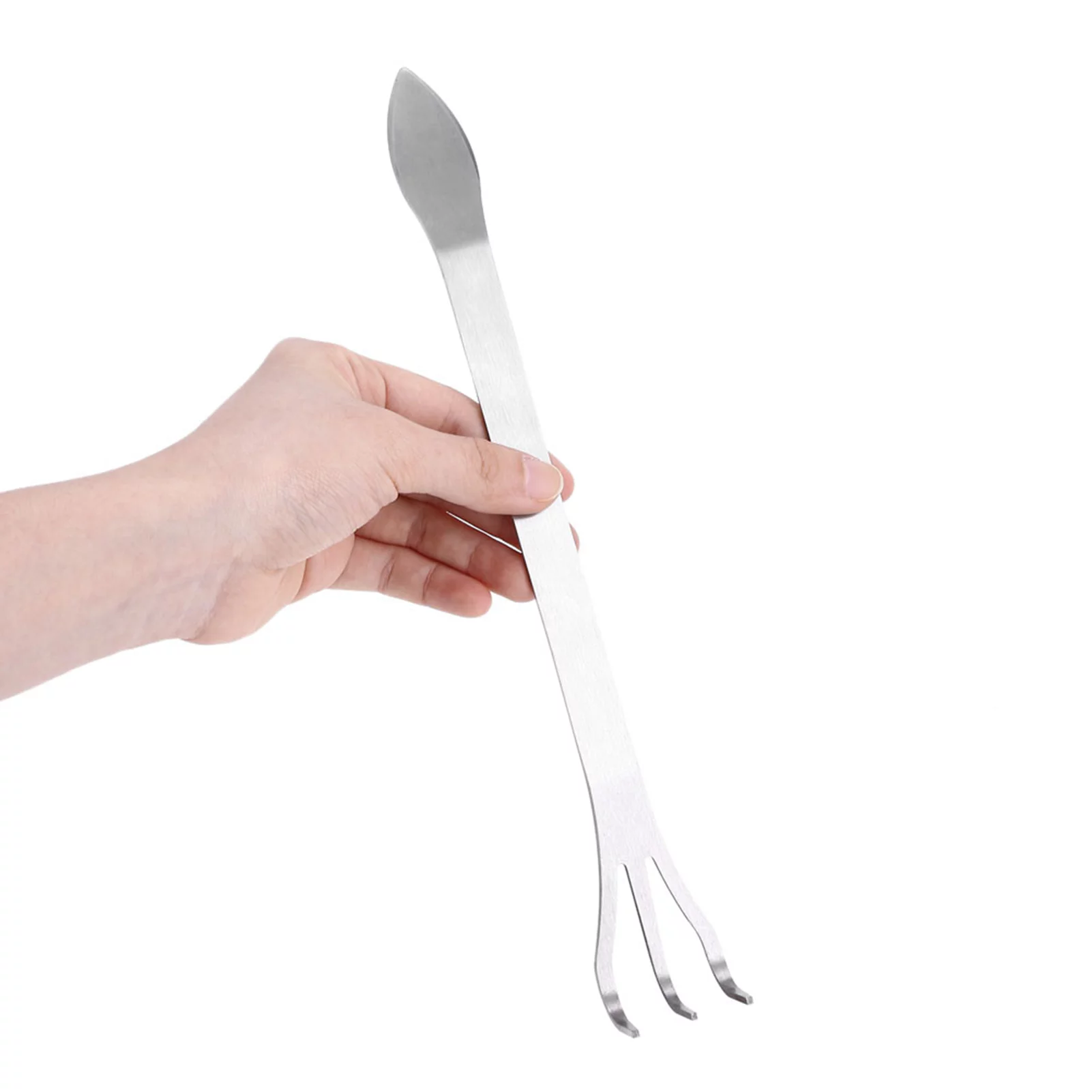 DEWIN Bonsai Rake,Stainless Steel Root Rake 3-Prong Loosen Soil Bonsai Tree Tools with Ergonomic Handle