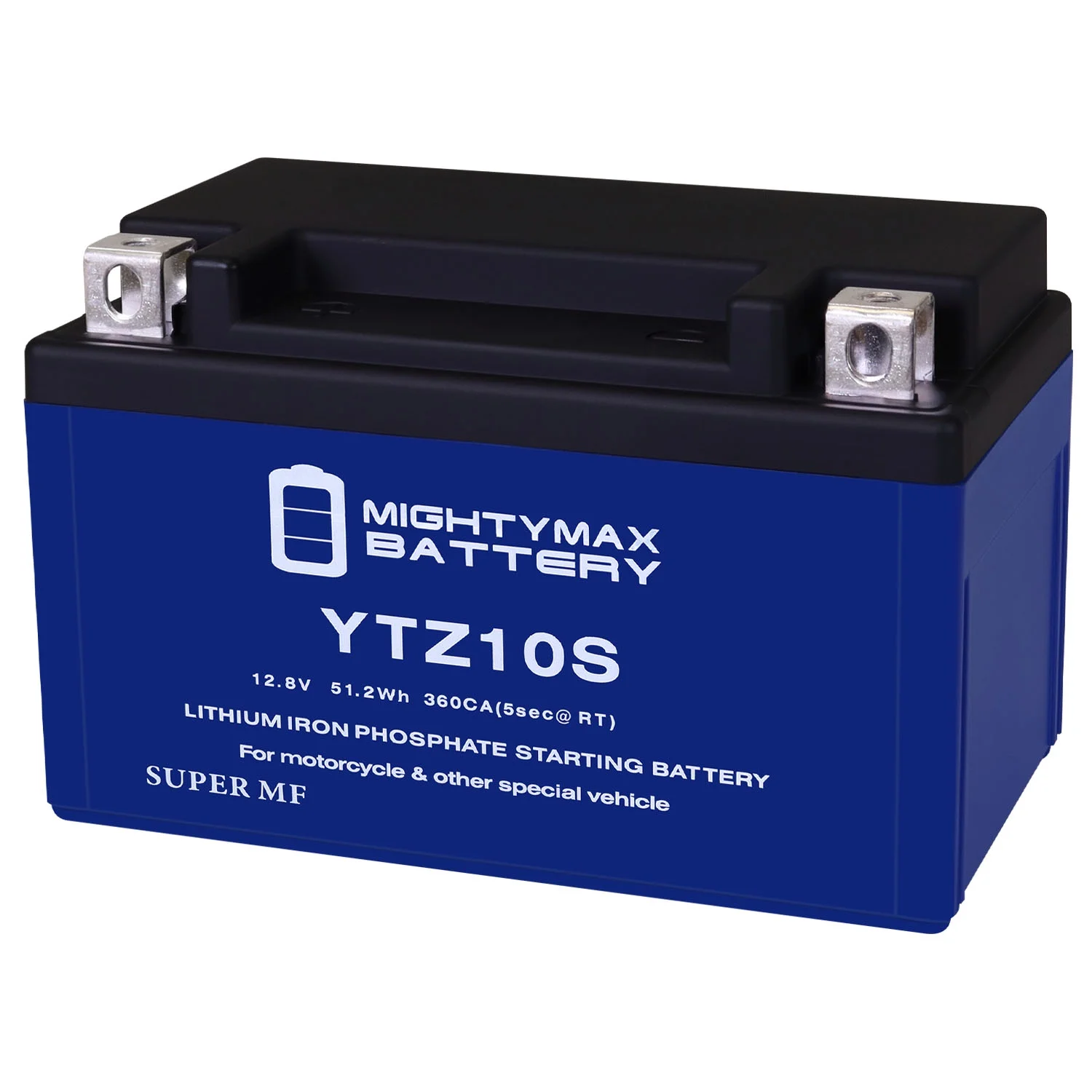 YTZ10S Lithium Replacement Battery compatible with Husqvarna 701 Vitpilen, Svartpilen 18-21