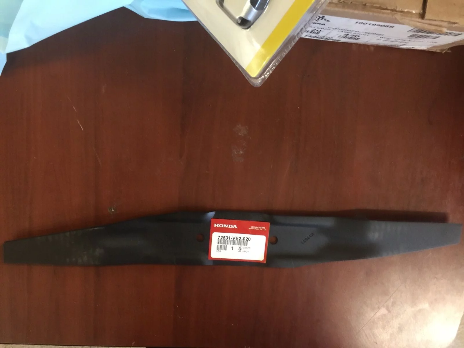 Honda OEM Blade 72531-VE2-020 Genuine NEW Small Engine