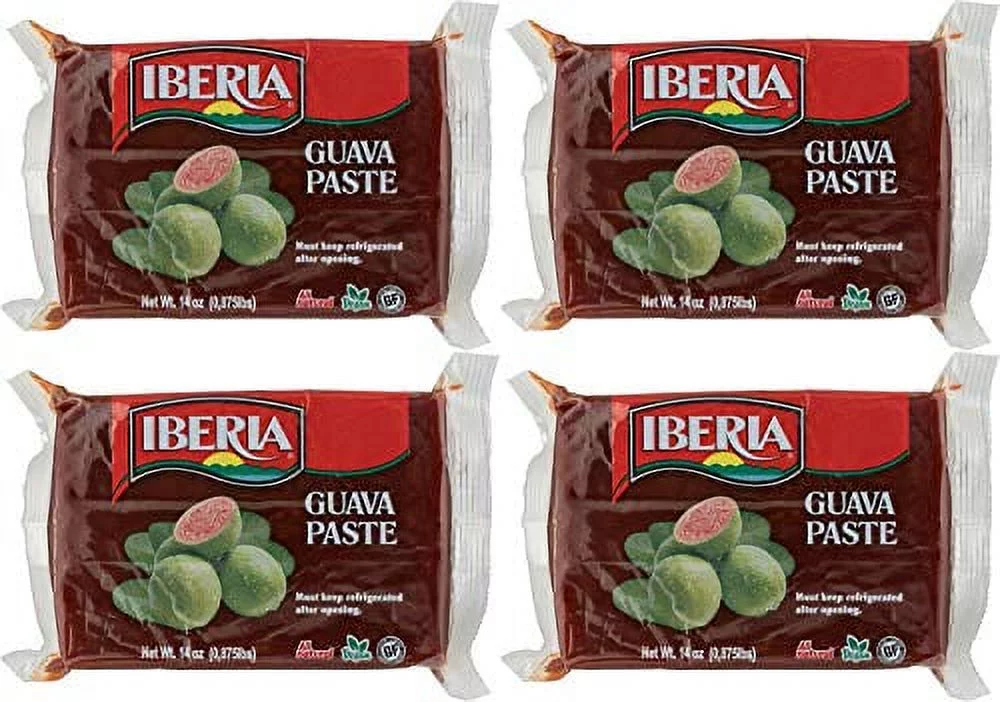 Iberia Guava Paste, 14 oz, Pack of 4