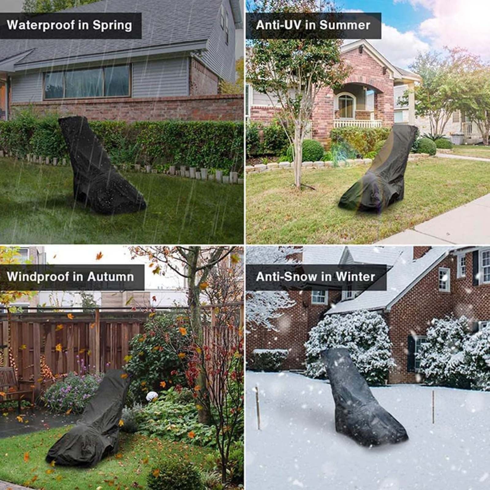 FHKOEGHS Couch ring Mower r Heavy Duty Push Mower rs Universal Fit With Drawstring r Storage Bag Black