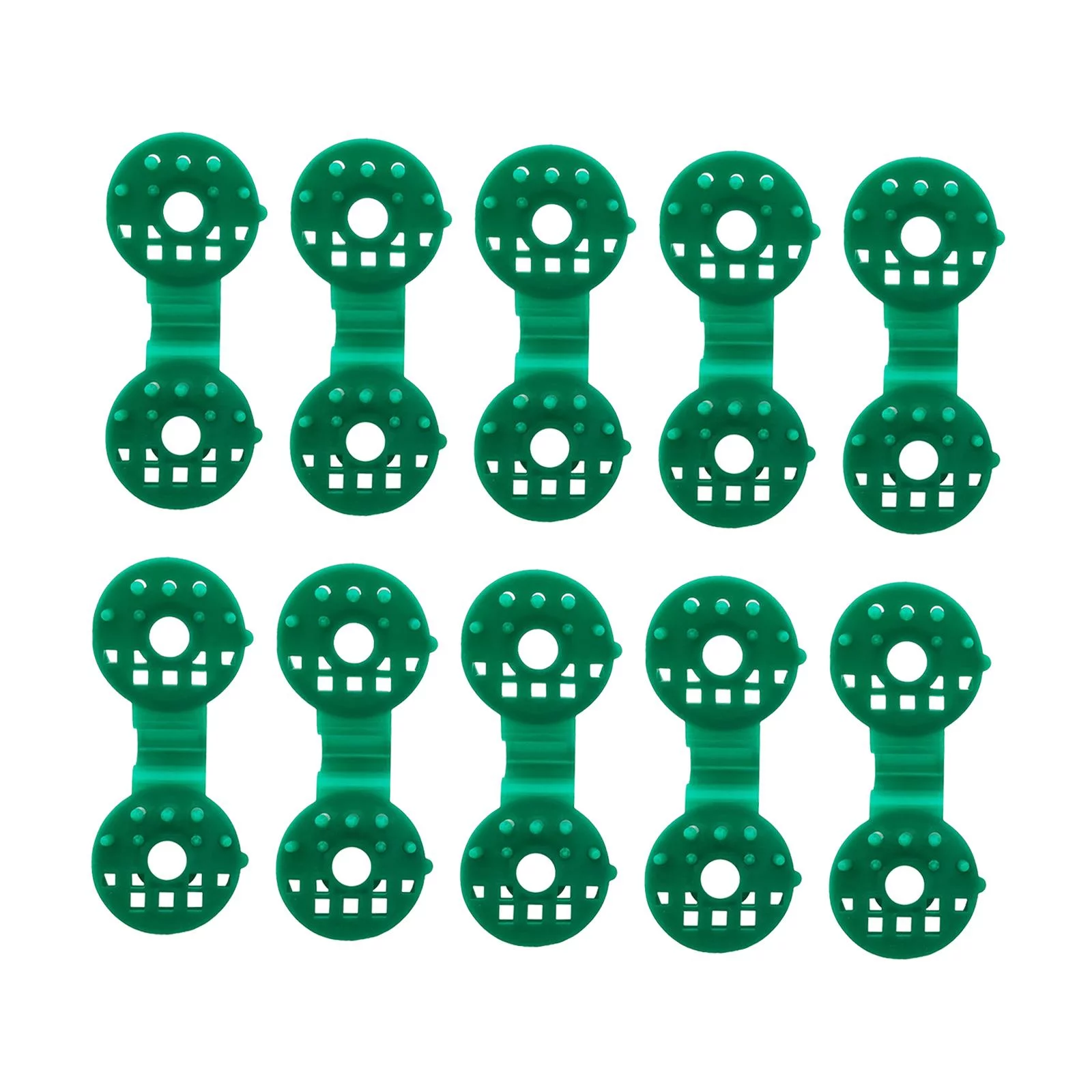 20x Shade Cloth Clips Net Fixing Clip Placement Windproof Reusable Shade Netting Clips Lock Grip for Greenhouse Garden Agricultural Round