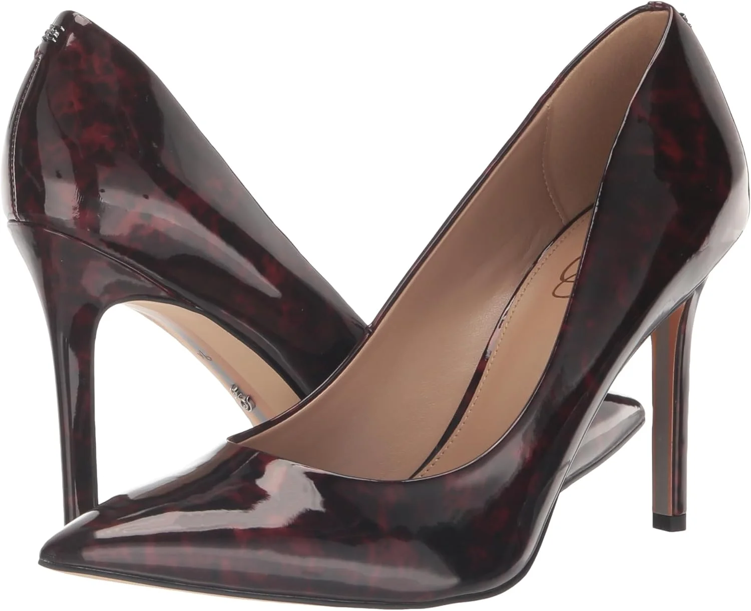 Sam Edelman Women's Hazel Coffee Tortoise Multi Pump 6.5M