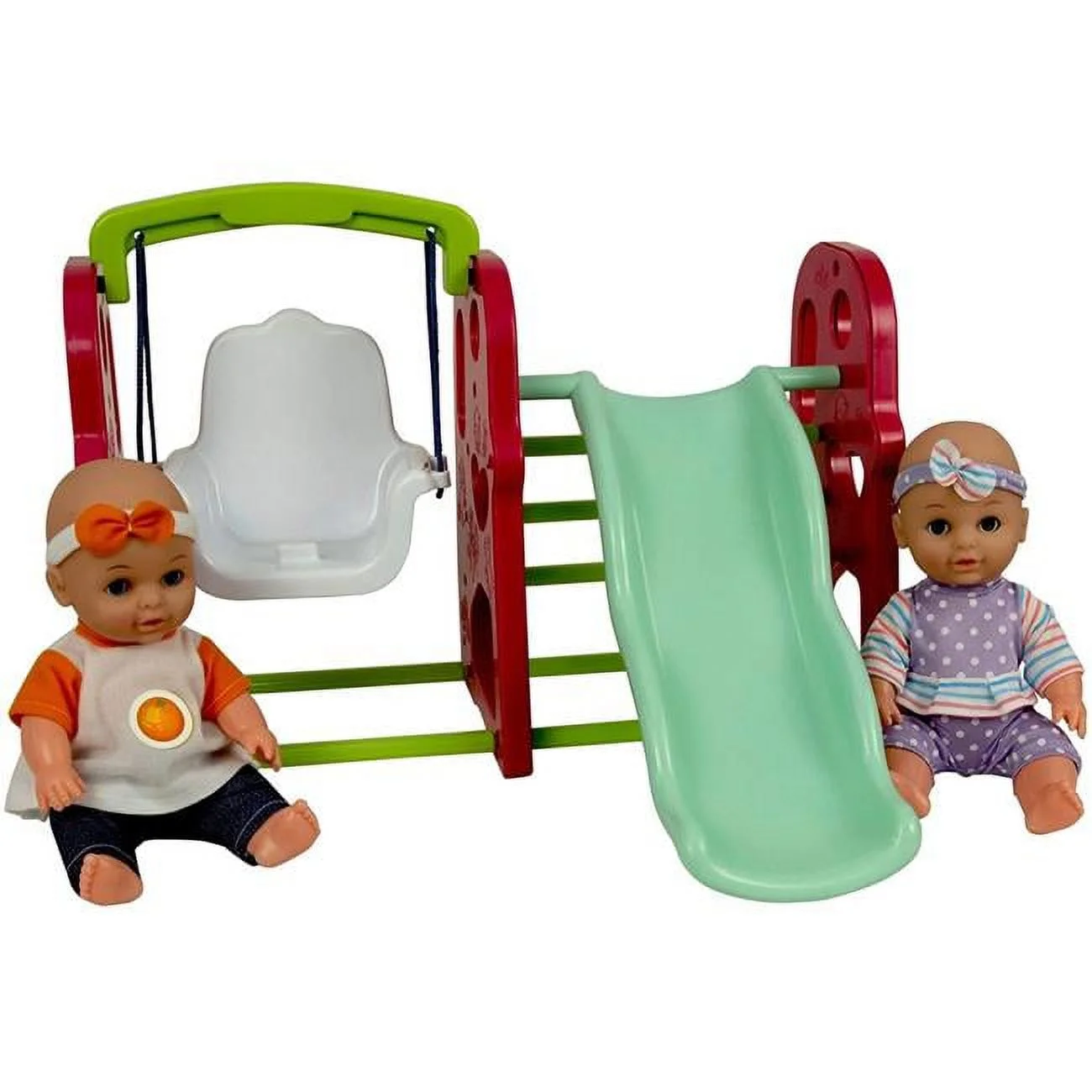 Playground Slide & Swing Set