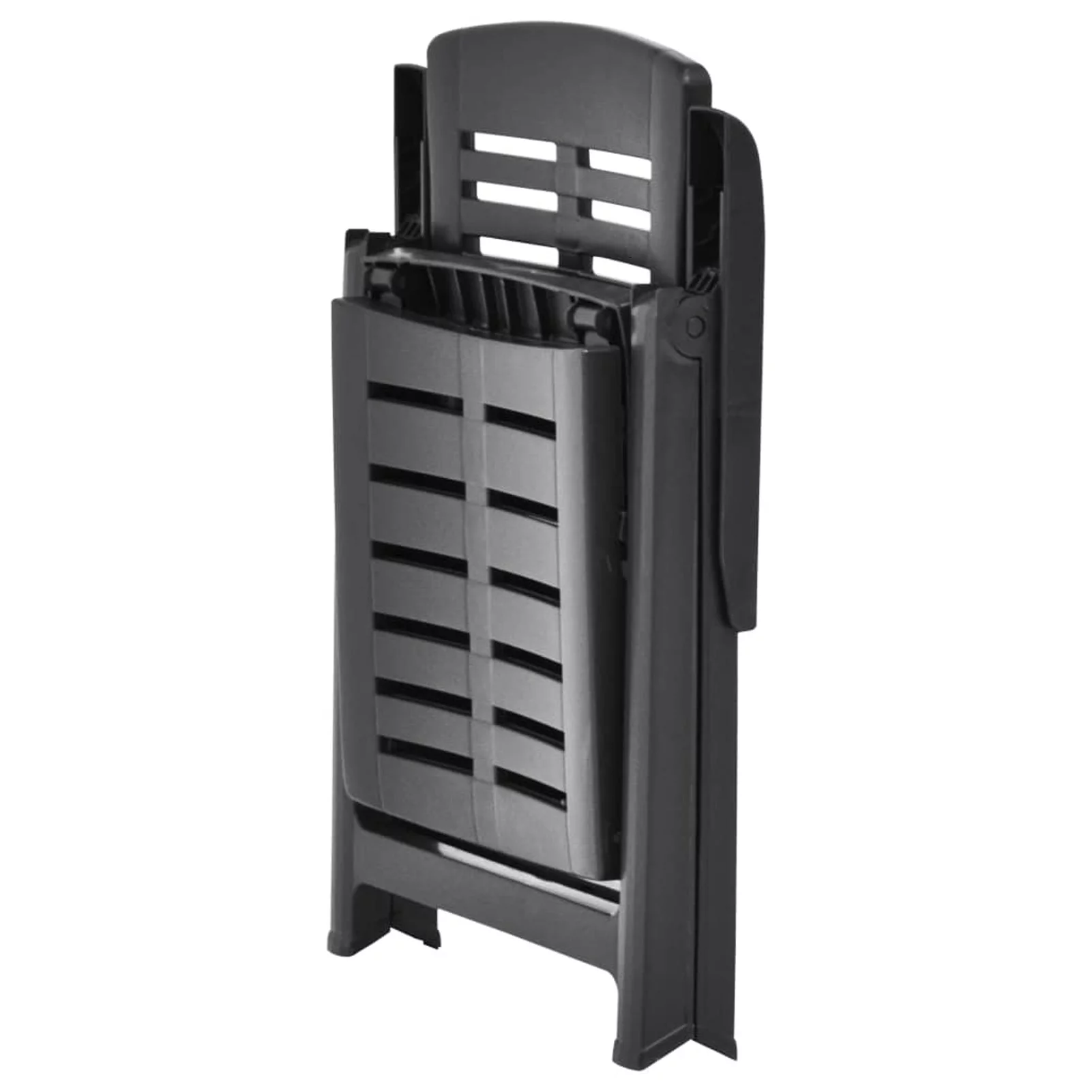 Suzicca Folding Sun Lounger Anthracite