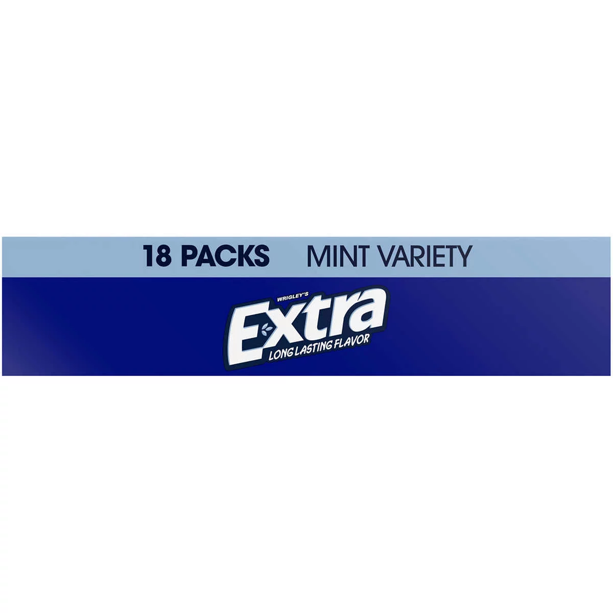 Extra Mint Sugar Free Chewing Gum, Variety Pack, 15 Sticks (18 Packs)