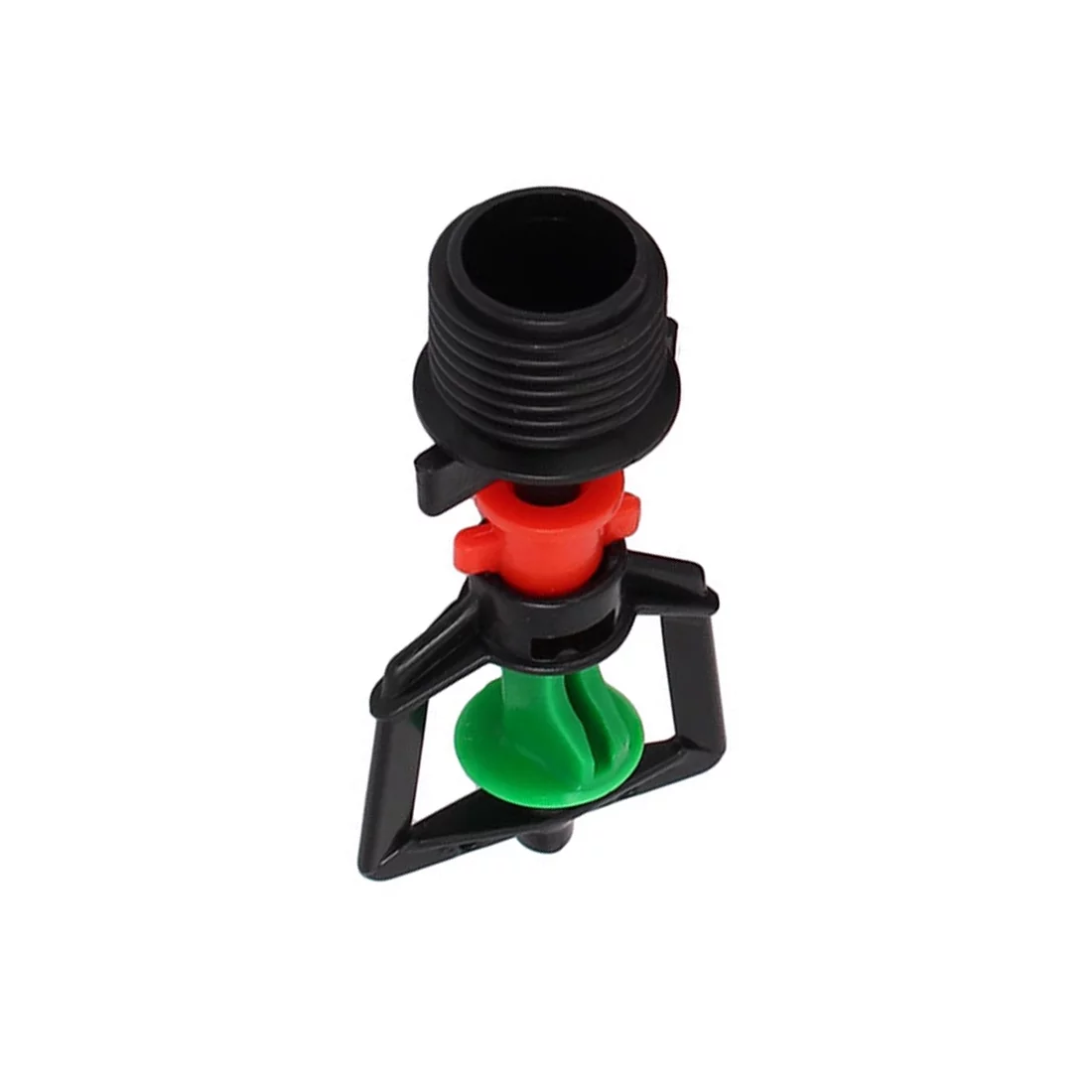 Unique Bargains 1/2BSP Plastic Irrigation System 360 Degree Rotating Micro Sprinkler Nozzle 3pcs