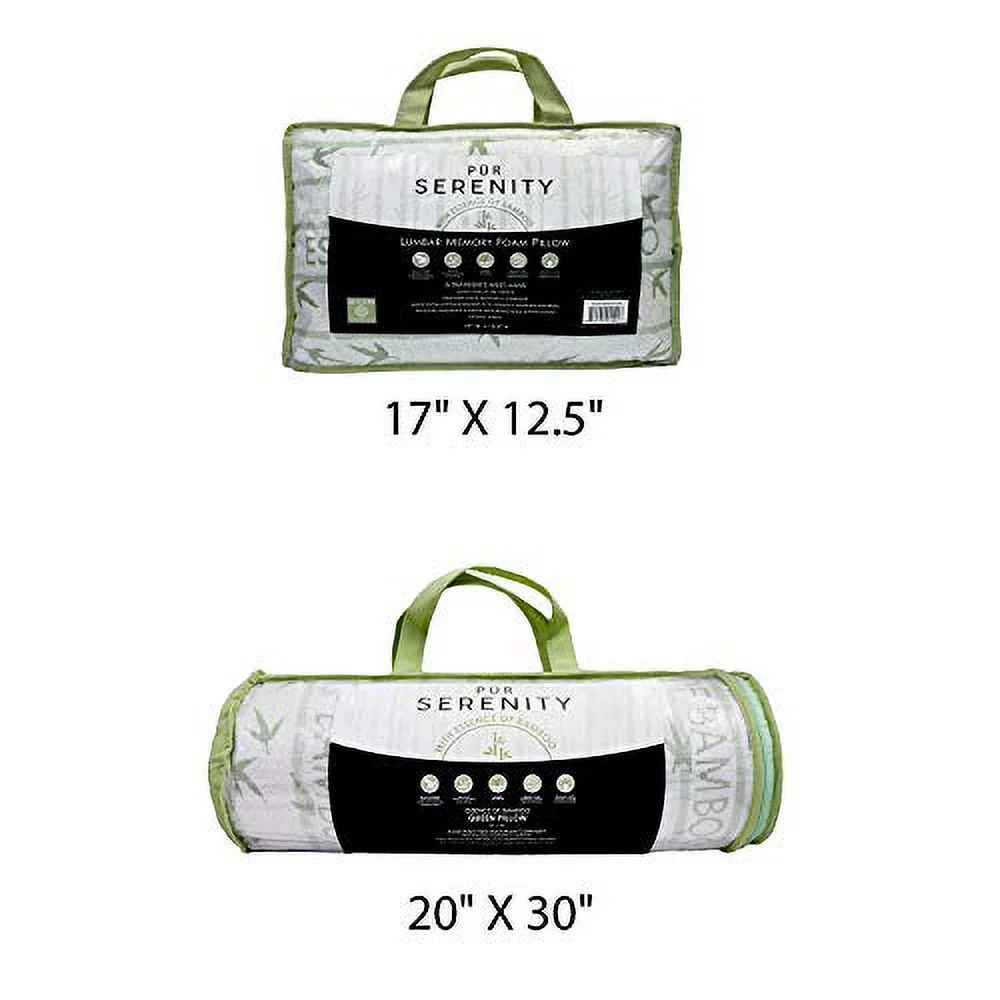 Memory Foam Pillow; Bed Pillow Available In 2 Variants