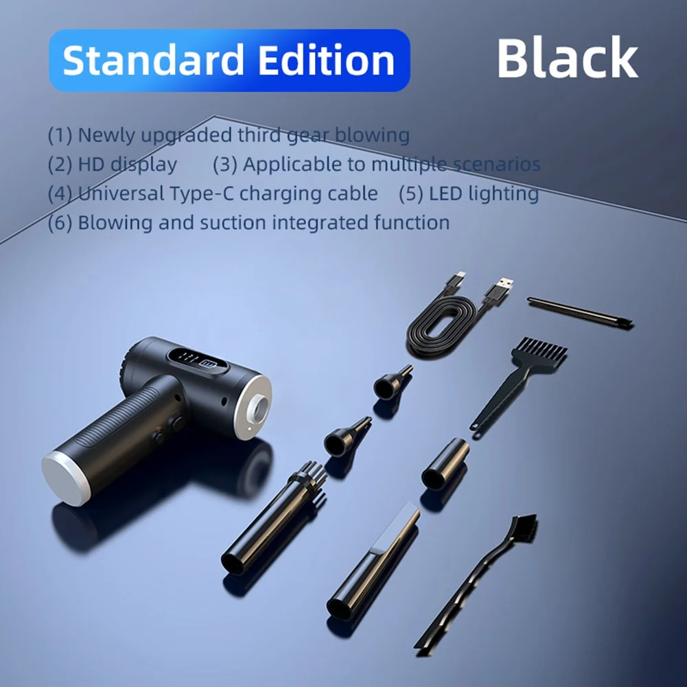 50000RPM Cordless Air Blower Vacuum Cleaner Home Car Computer Cleaner Air Duster