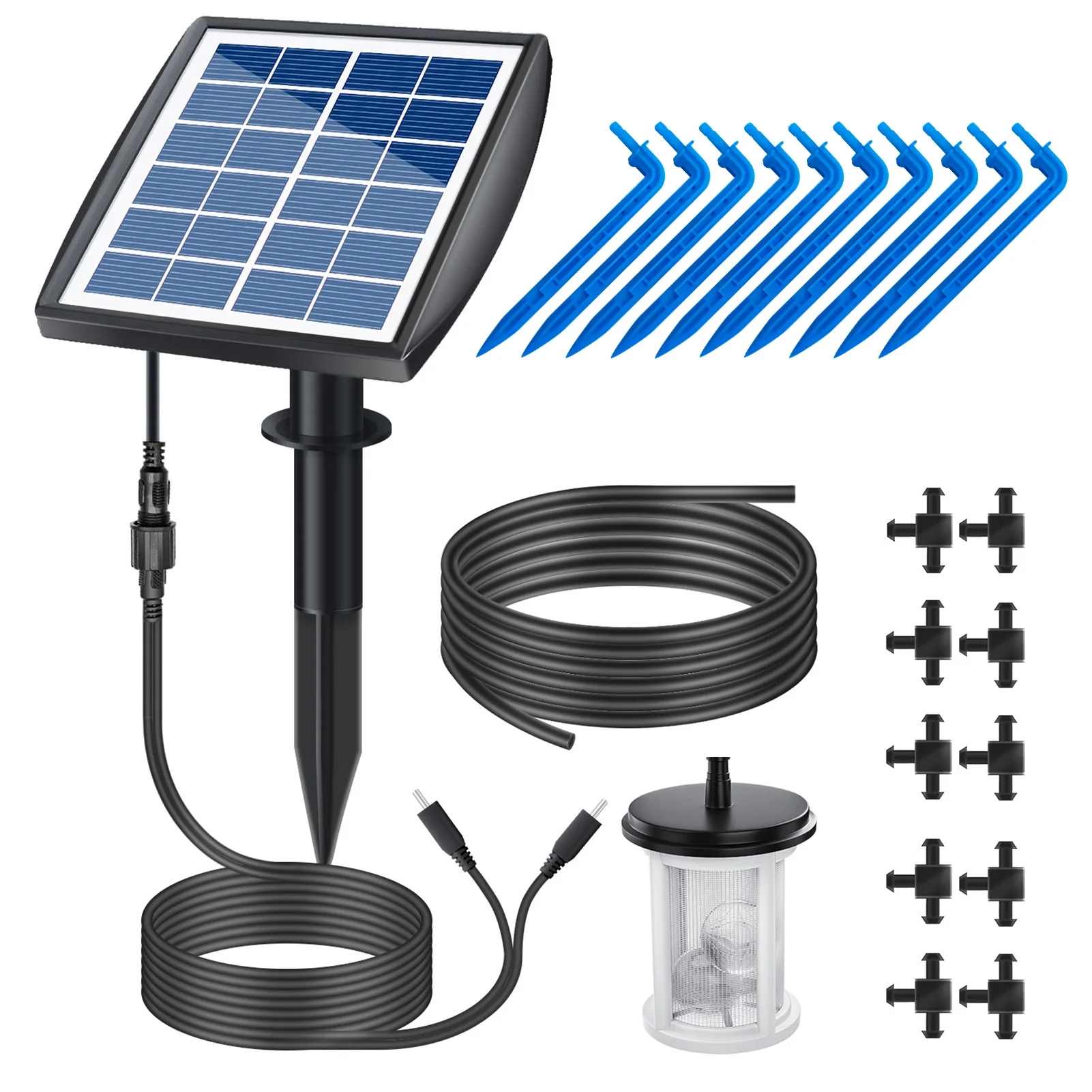 Irrigation System,Drip Kit With In Patio Balcony Solar Auto Kit With Water Plant Powered Auatic Drip Water Pls In Auto Ed Drip Mewmewcat Snnozy