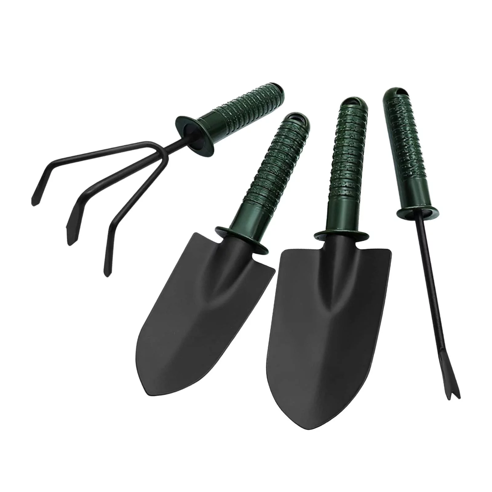 4Pcs Garden Tools Set Garden Rake Gardending Hand Tools Outdoor Bonsai Gardening