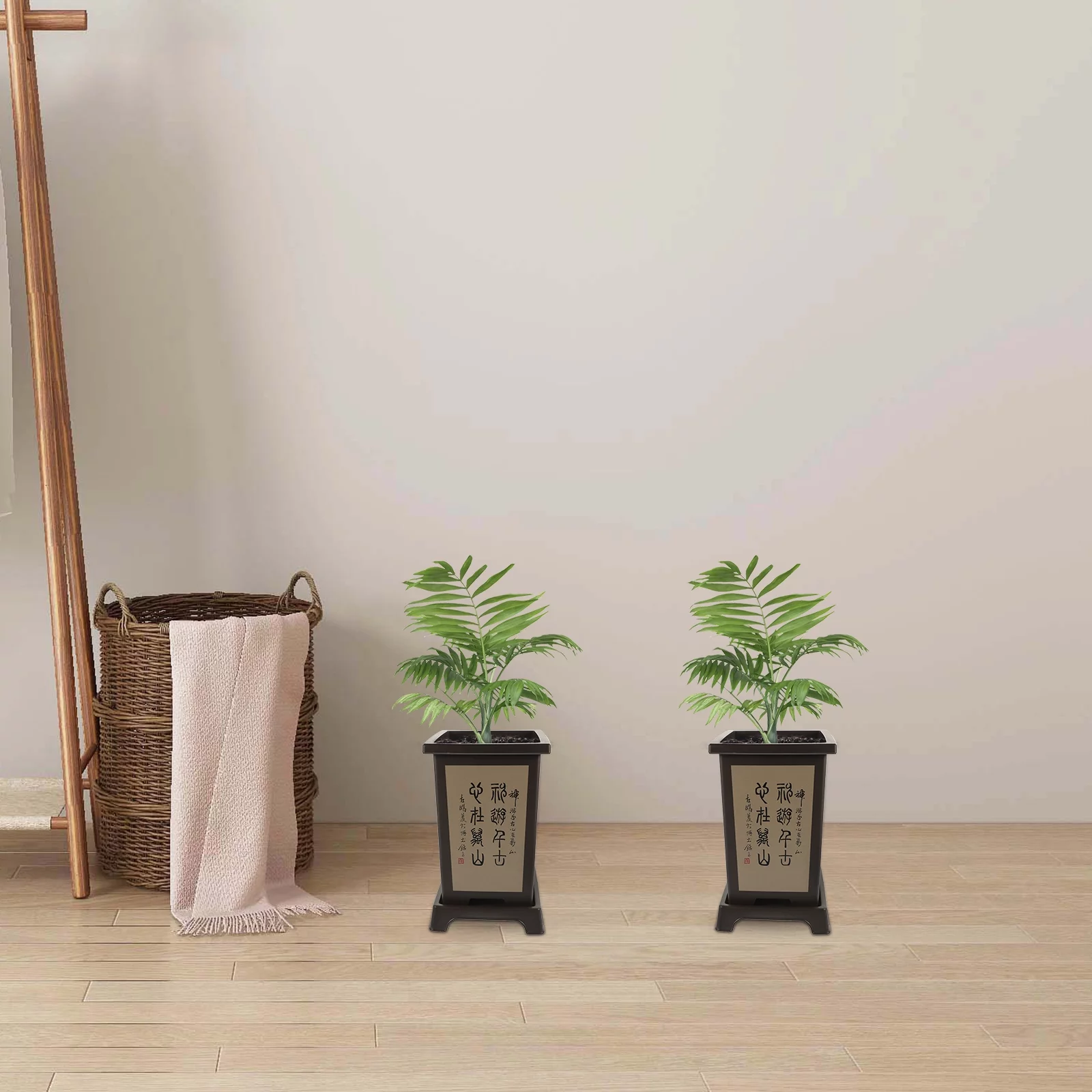 Potted Plant Orchid Cactus Pots Indoor Flower African Violet Bottom Bracket Orchids Small Plastic