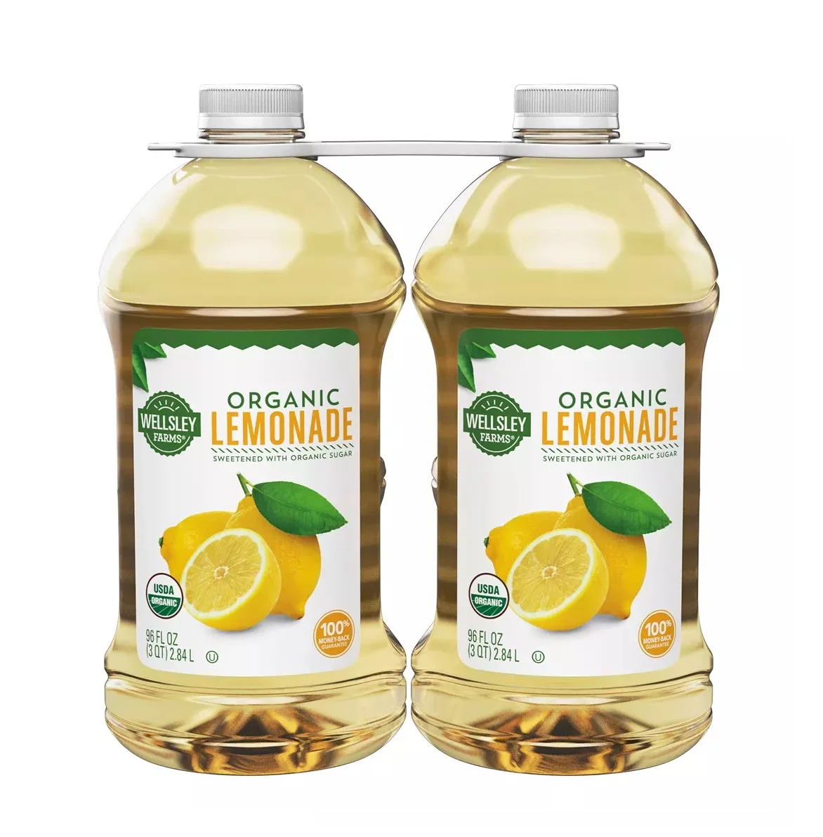 Wellsley Farms Organic Lemonade, 2 pk./96 oz.