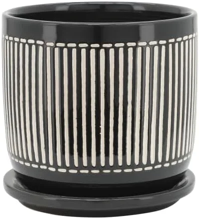 Ceramic A Flowerpot S/2 5/6