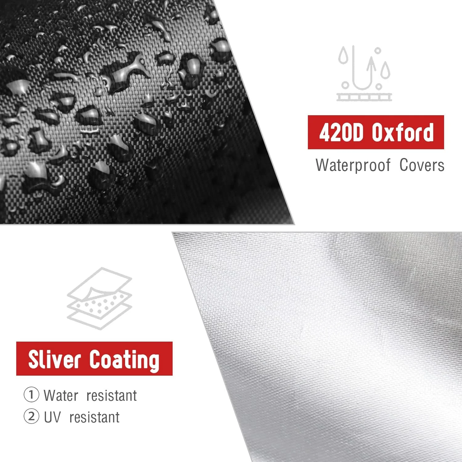 POMER Outdoor Fireplace Cover for Fire Sense 01471 Fire Pit,Heavy Duty Outdoor Fire Pit Cover for Aoxun Chiminea Fire Pit,Outside Wood Burning Fire Pit Cover