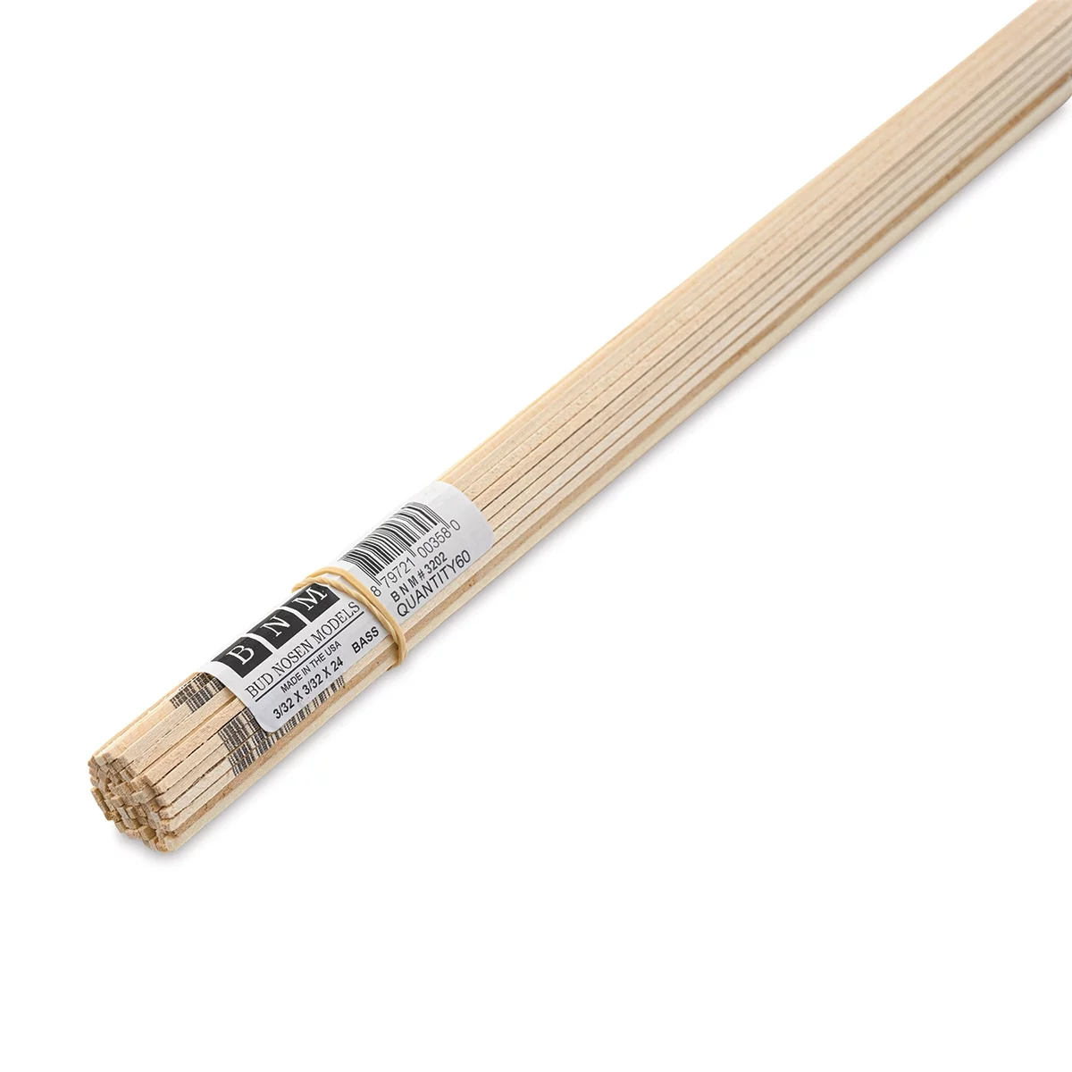 Bud Nosen Basswood Sticks - 3/32