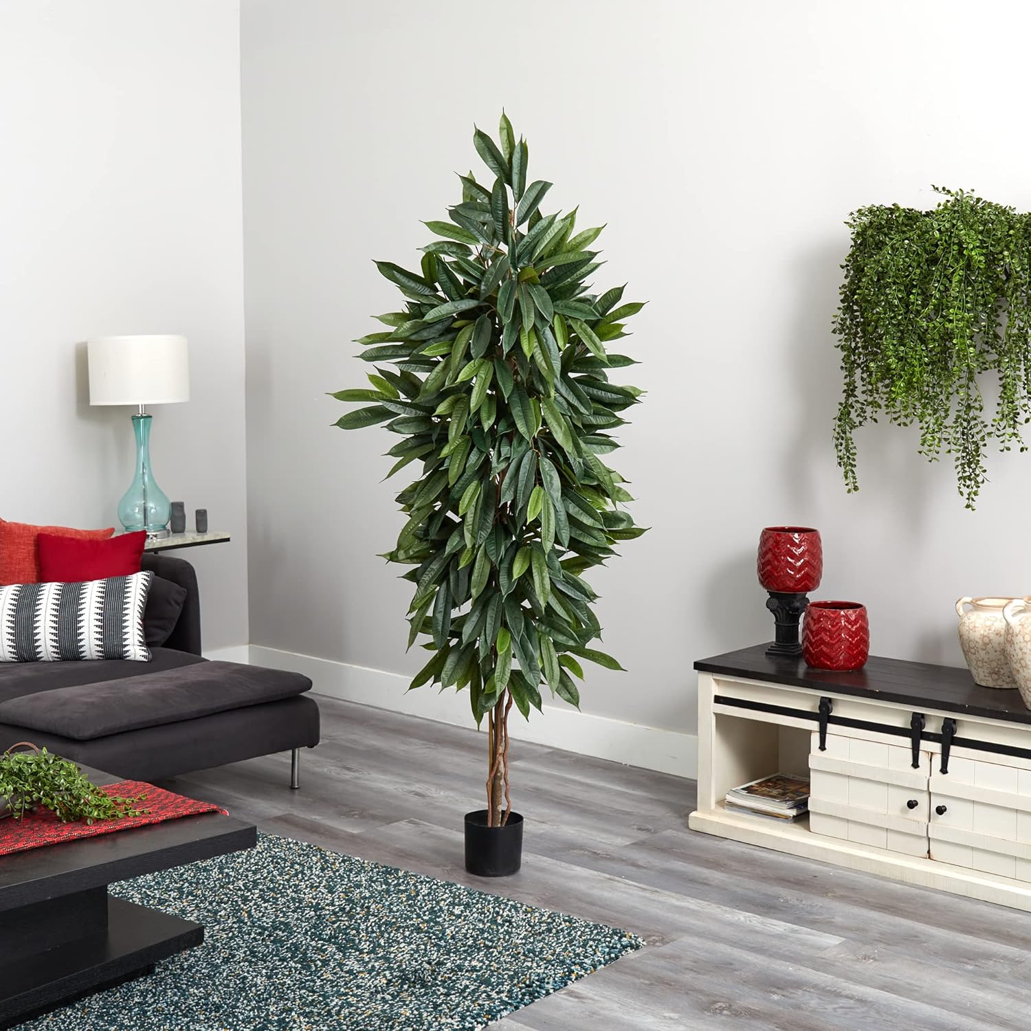 HYUN 6.5ft. Mango Artificial Tree