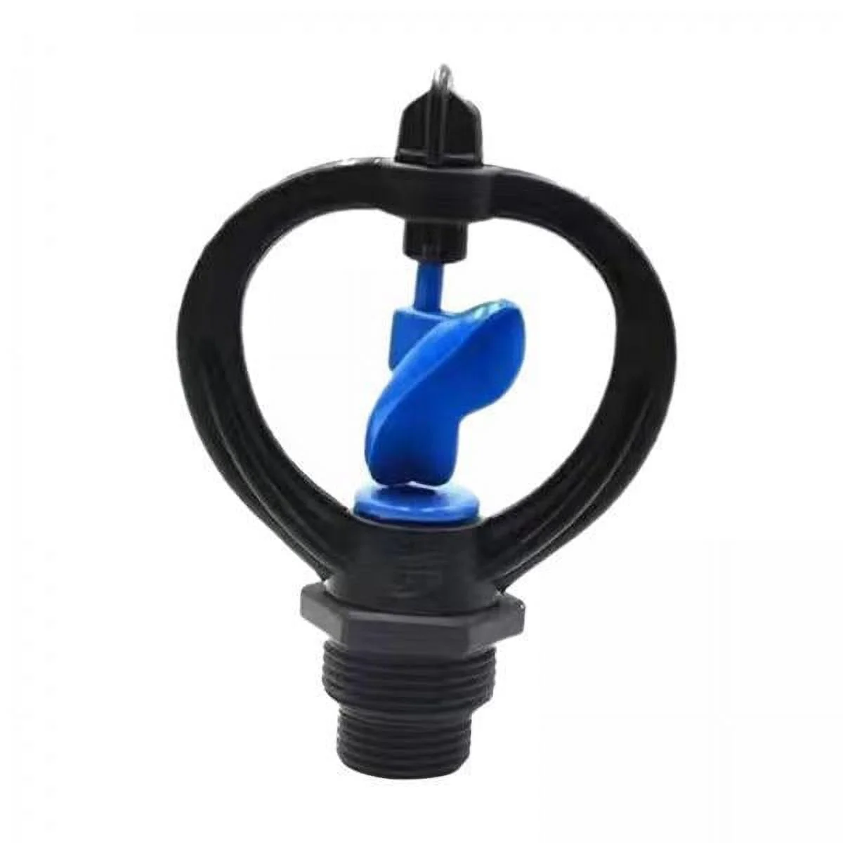Miulika 4x360 Degrees Lawn Irrigation Watering Sprinkler for Lawn Greenhouse Gardening B 4 Pcs