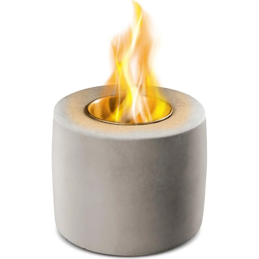 Lomi Wellness Tabletop Fireplace - Gray-