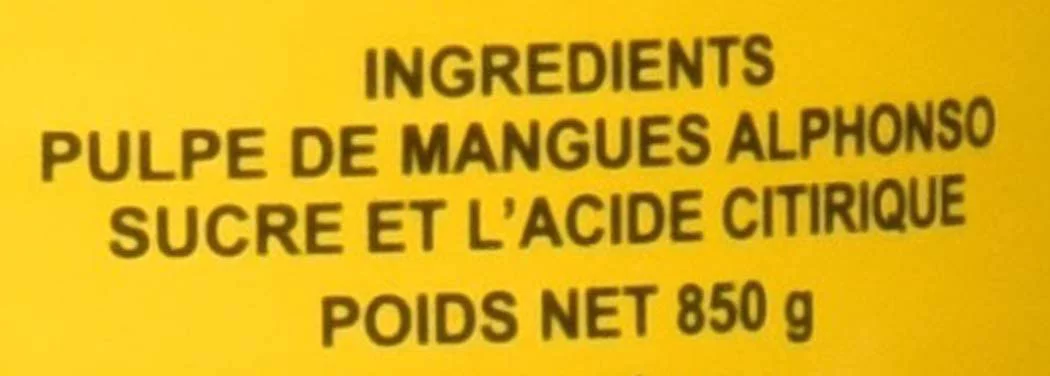 Swad Ratnagiri Alphonso Mango Pulp 850g (Pack of 2)