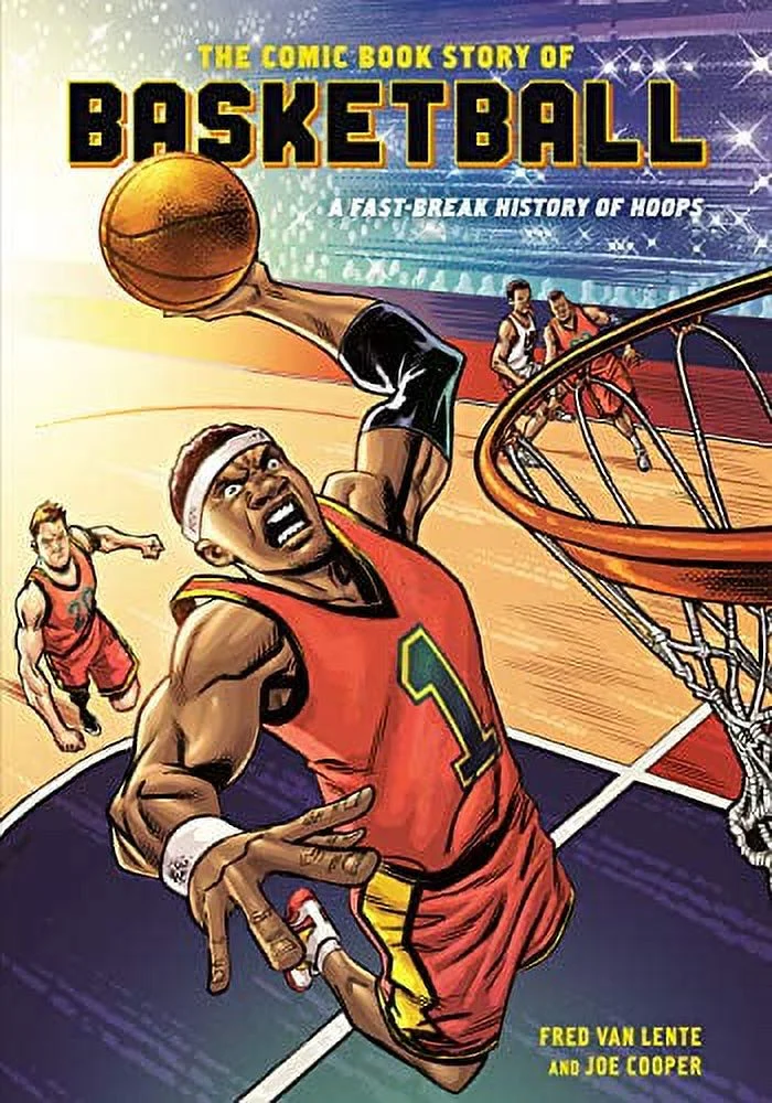 Pre-Owned Comic Book Story of Basketball: A Fast-Break History of Hoops Paperback