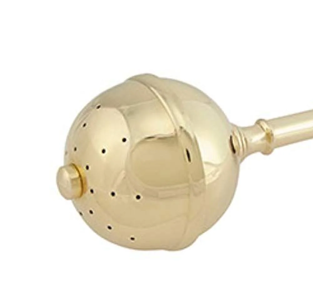 Holy Water Sprinkler Wood/Brass