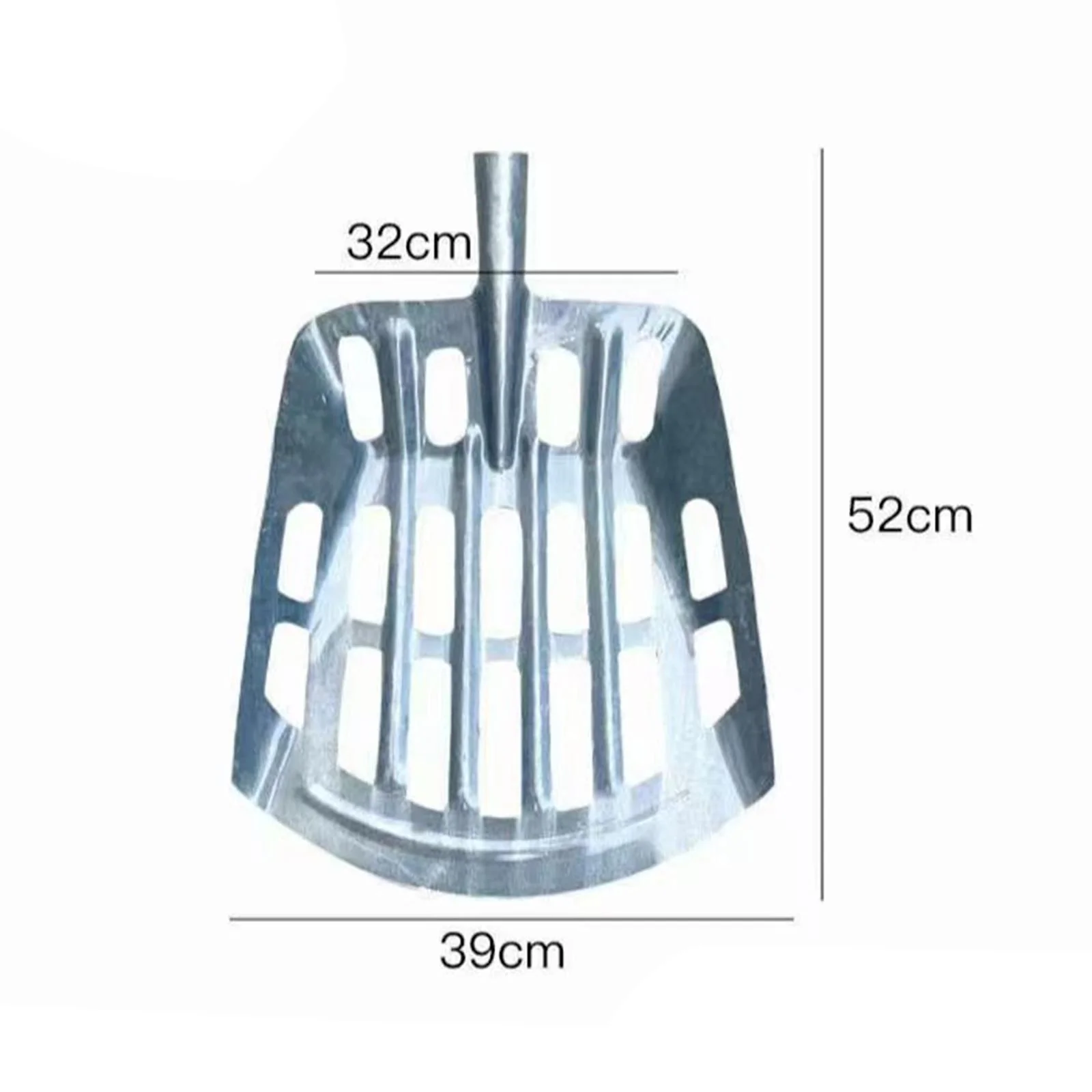 figatia Ice Shovel Outdoor Garden Cleaning Shovel for Farm Weeding Cleaning Planting Large