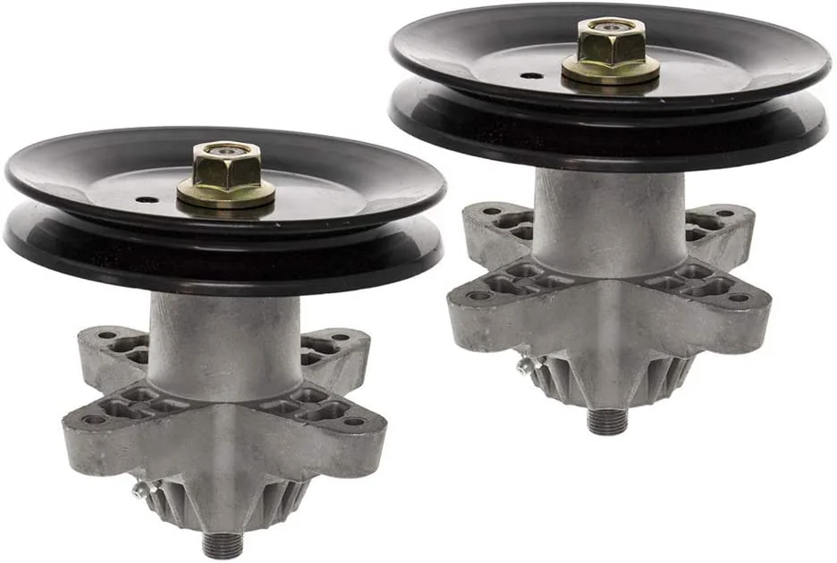 Mower Deck Spindle for Cub Cadet MTD Huskee Troy Bilt Toro 42 inch 618-04456 618-04461 918-04456 2 Pack