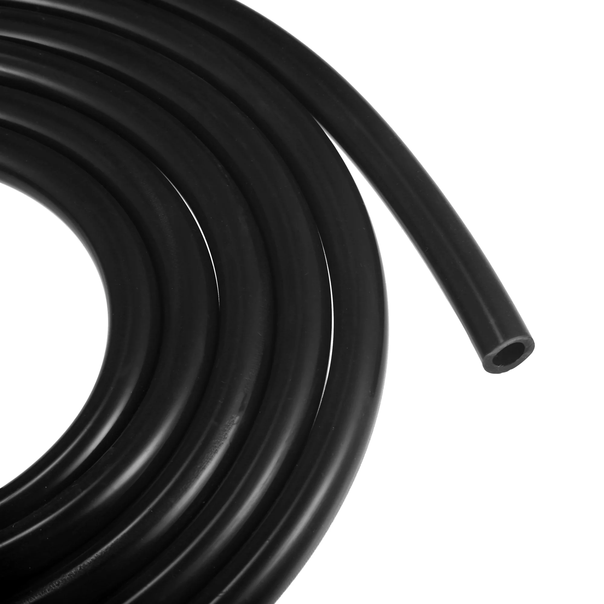 Unique Bargains 10mm ID 10 Meter 32.81ft Car Silicone Vacuum Hose Pipe Water Air Dump Valve Turbo Boost Line Tube Black