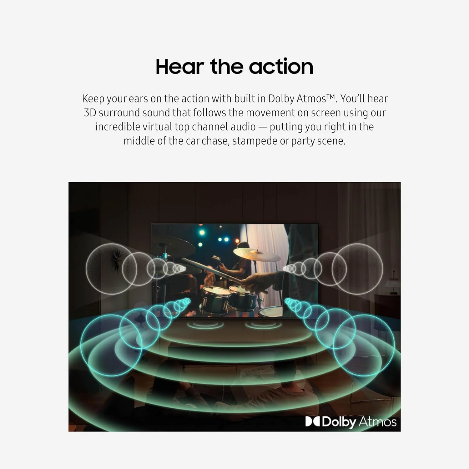 Samsung QN65QN85DBFXZA 65 Inch Neo QLED 4K Smart TV with Dolby Atmos and an Additional 4 Year Extended Amber Protection (2024)