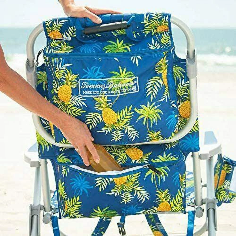 Tommy Bahama Backpack Beach Folding Deck Backpack Chair Pineapple - 2020