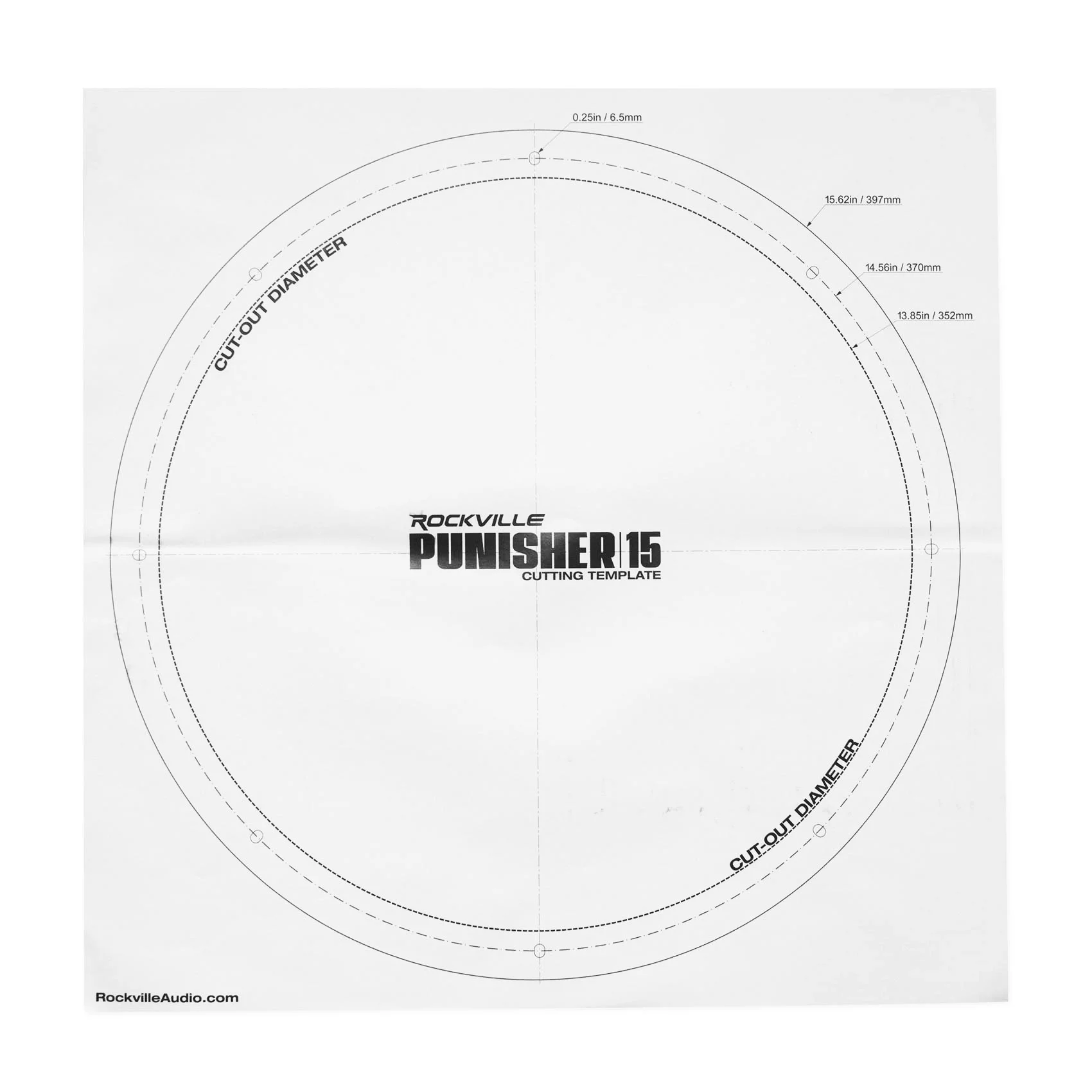 Rockville Punisher 15D2 15