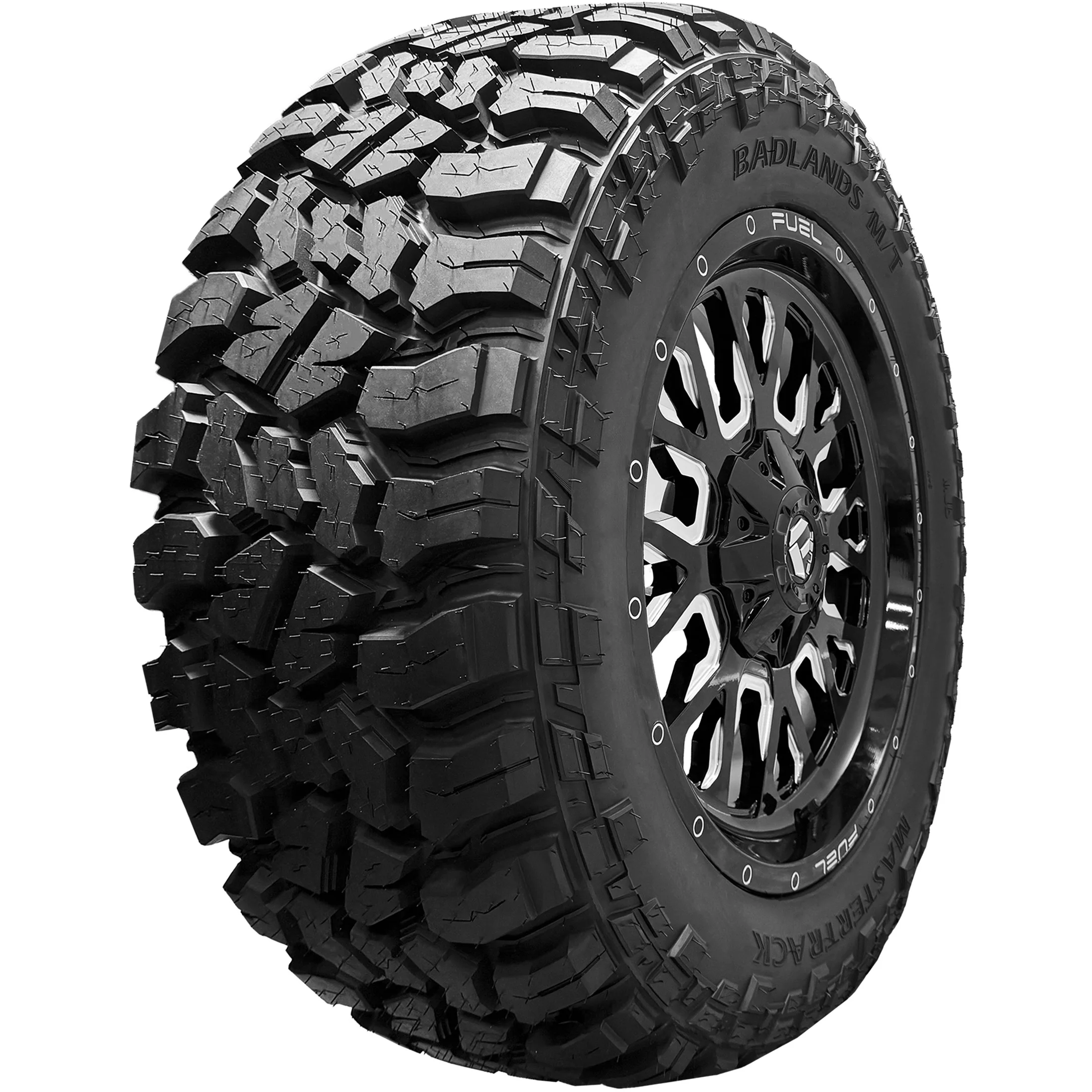 Mastertrack BADLANDS MT Mud Terrain LT33X12.50R24 106Q 12PR F Light Truck Tire 33/12.50/24(Tire Only）